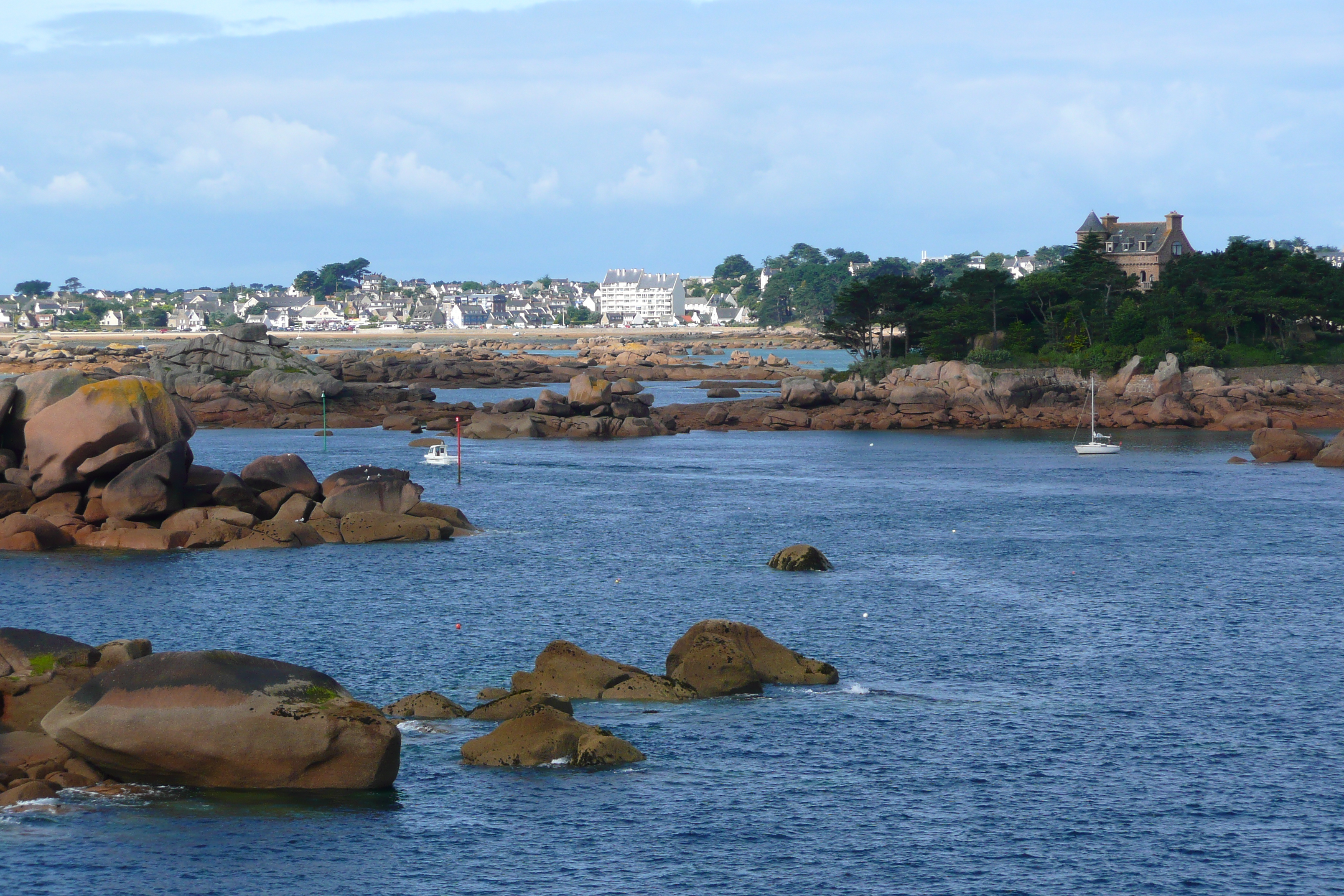 Picture France Perros Guirec Cote de granite rose 2007-08 51 - Center Cote de granite rose