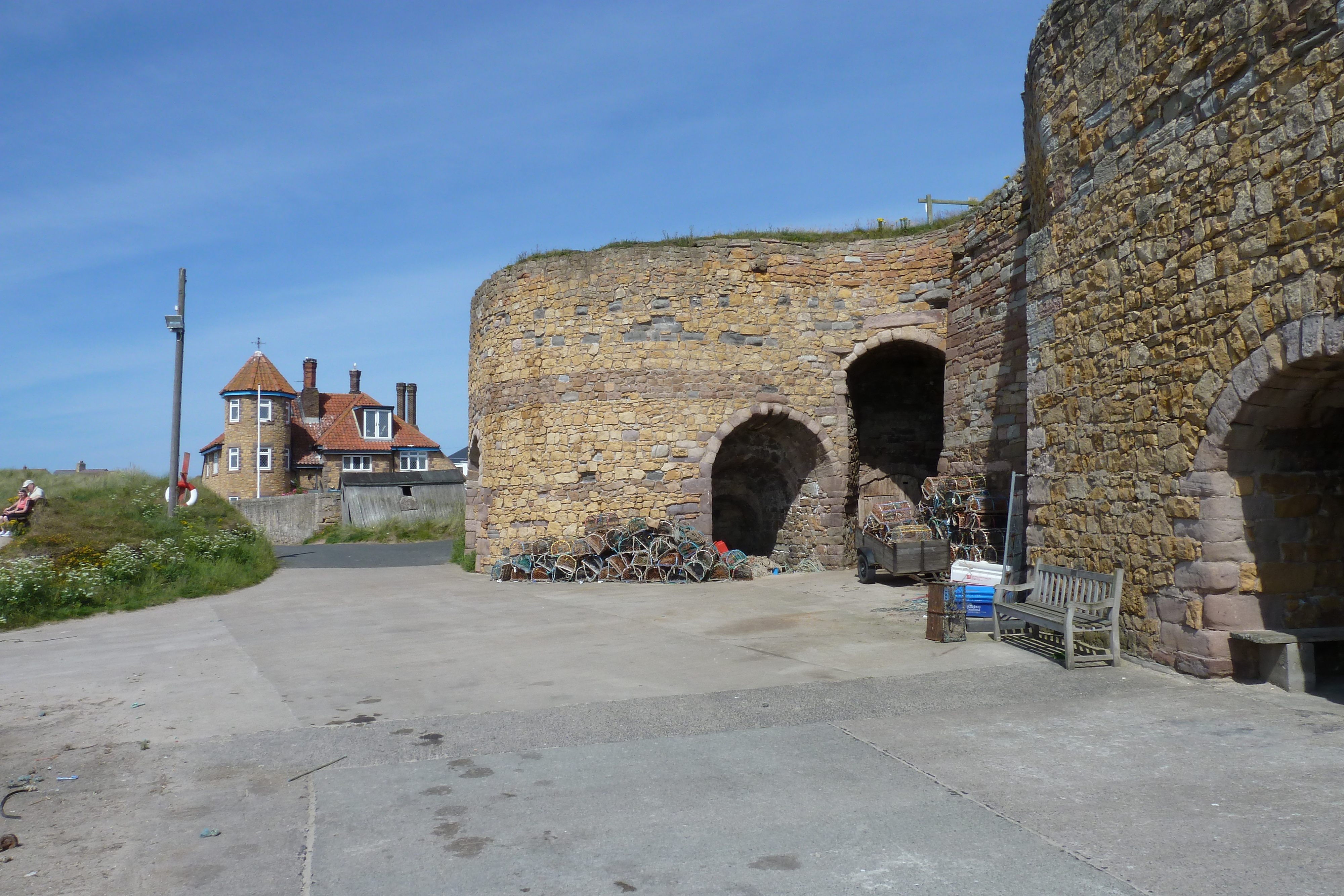 Picture United Kingdom Scotland Bamburgh Castle 2011-07 123 - History Bamburgh Castle