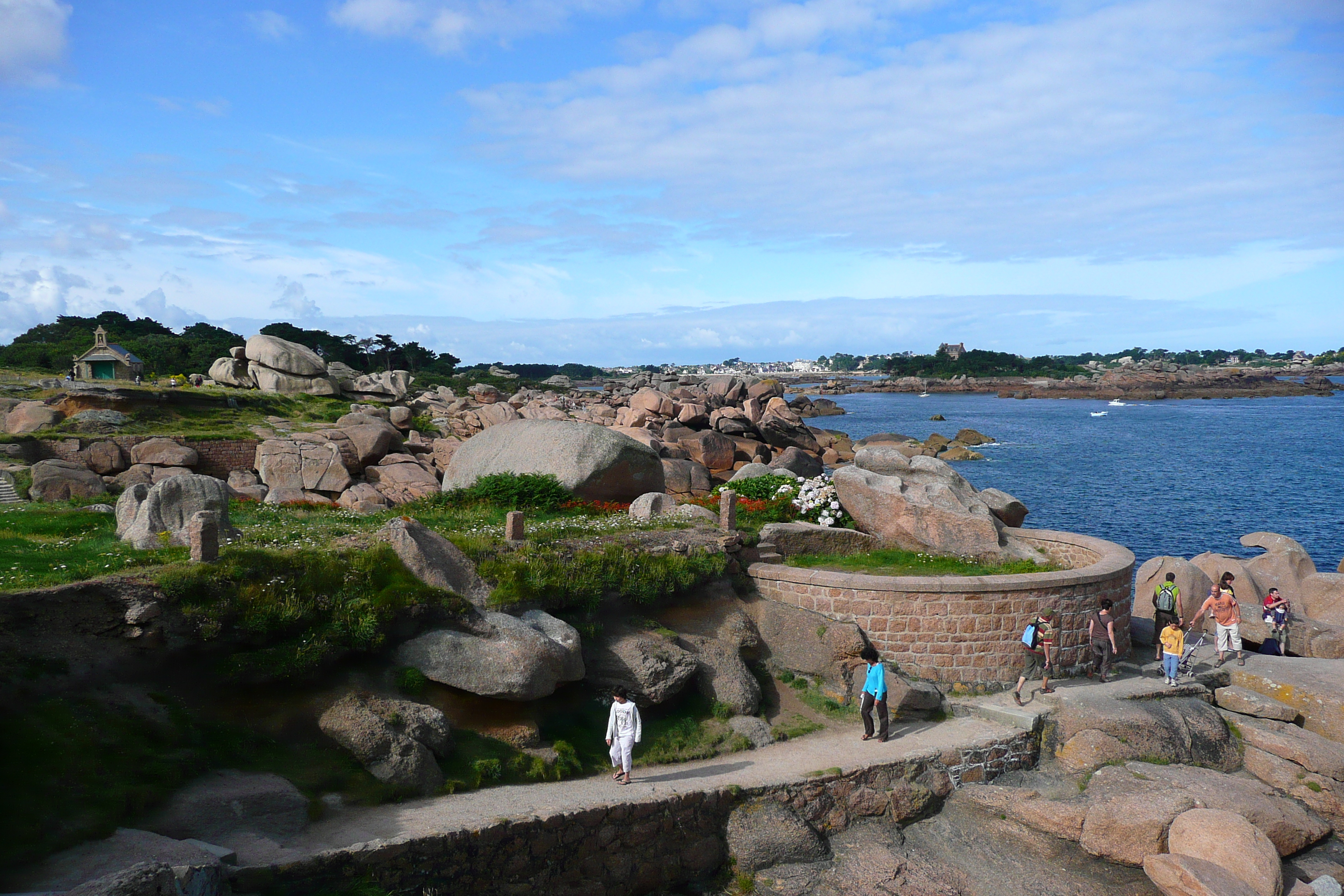 Picture France Perros Guirec Cote de granite rose 2007-08 23 - Center Cote de granite rose