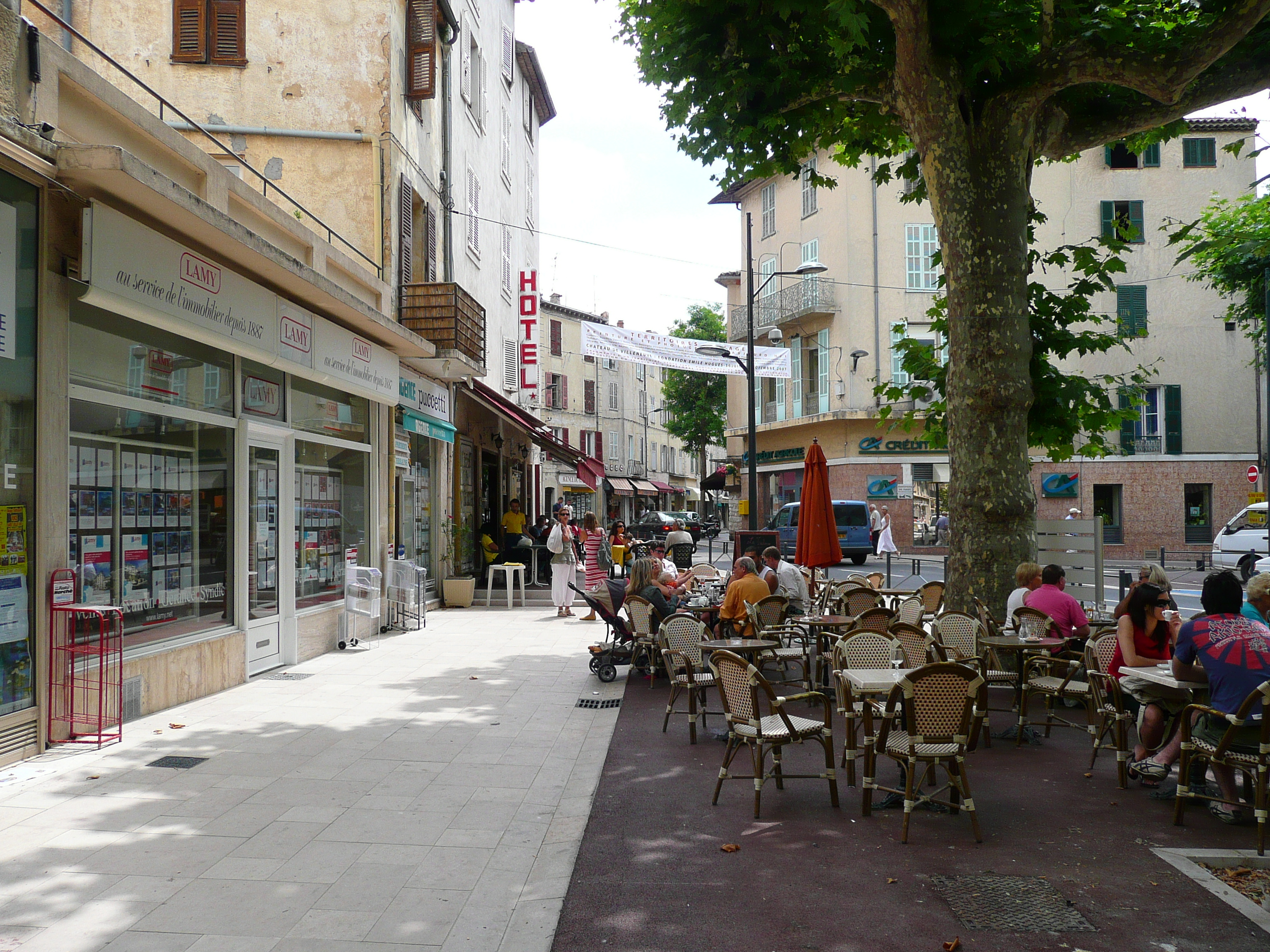 Picture France Vence Place du Grand Jardin 2007-07 10 - Tours Place du Grand Jardin