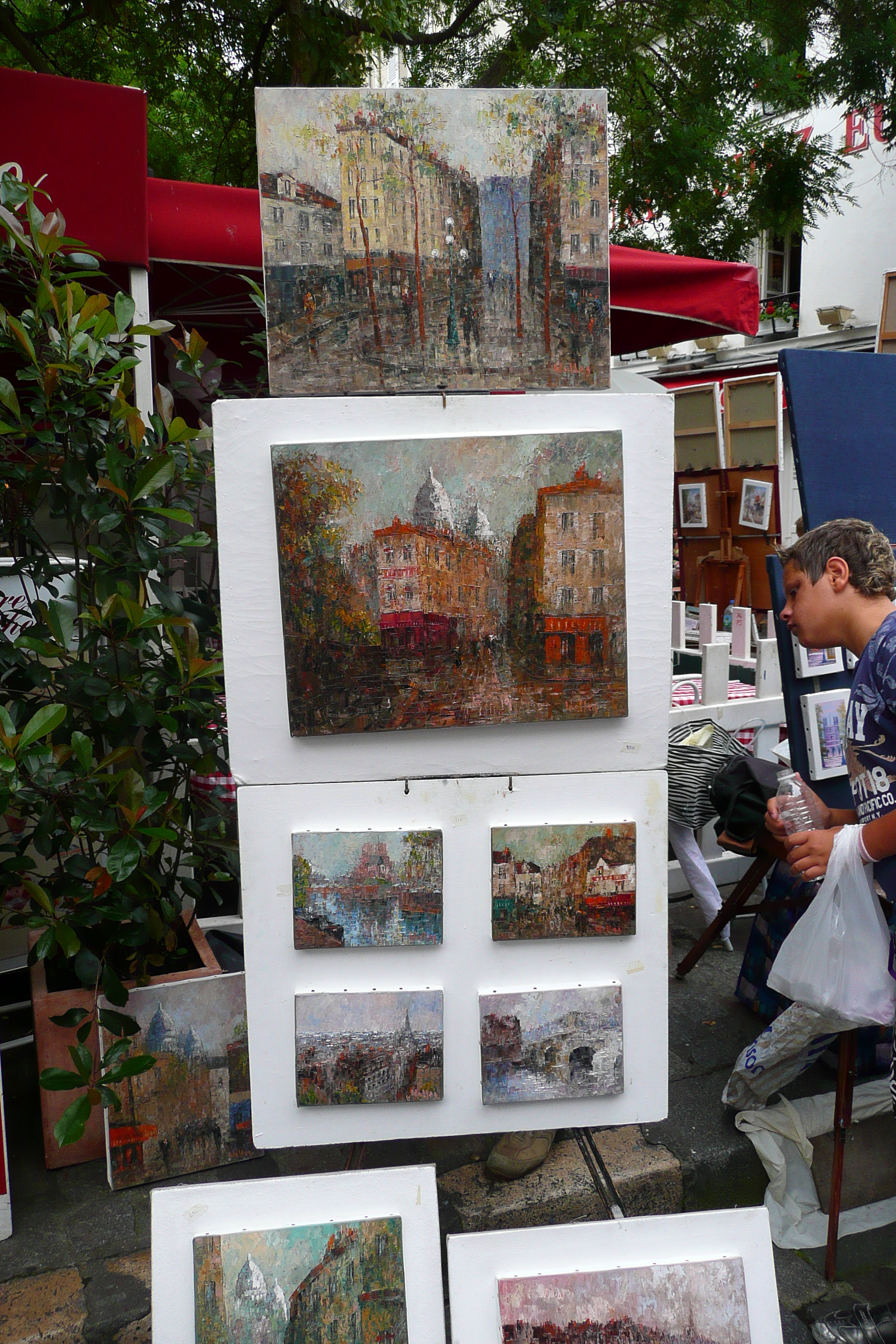 Picture France Paris Place du Tertre 2007-06 25 - Tours Place du Tertre