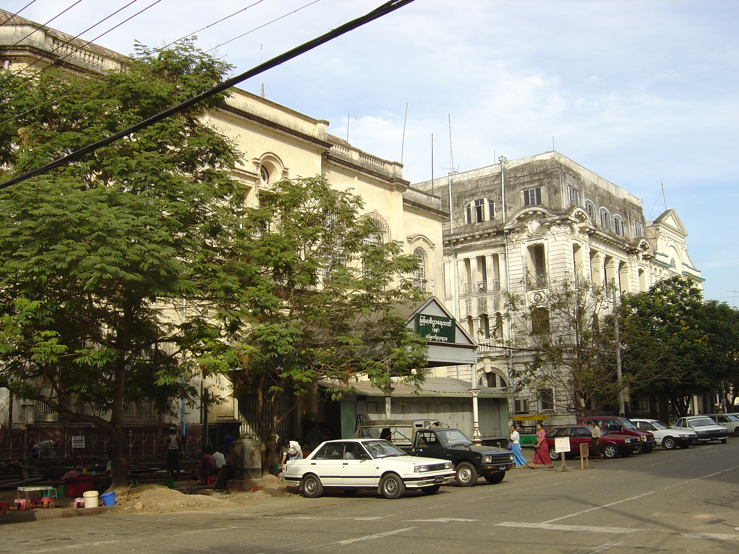 Picture Myanmar Yangon 2005-01 50 - History Yangon