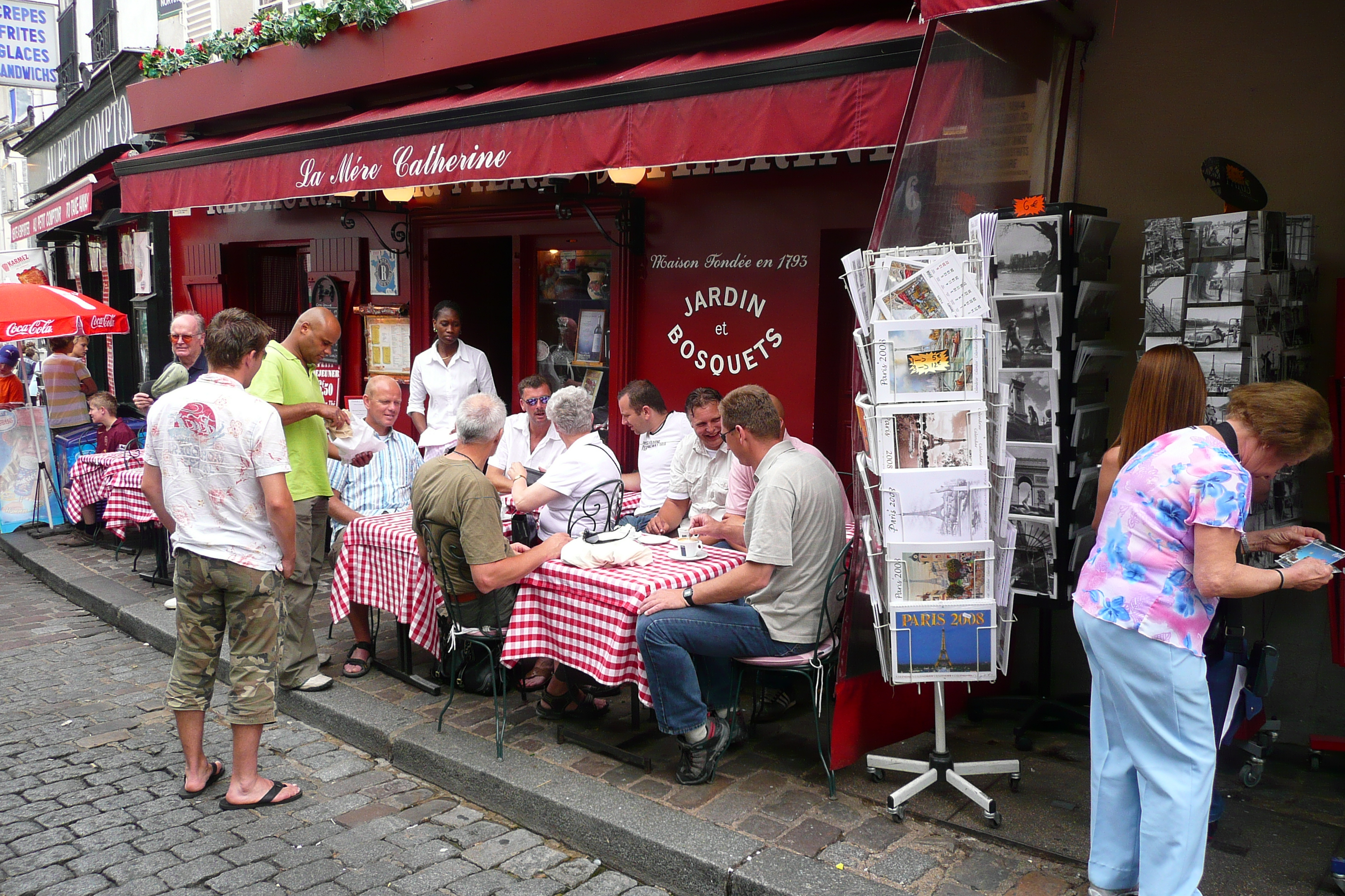 Picture France Paris Place du Tertre 2007-06 8 - Tours Place du Tertre