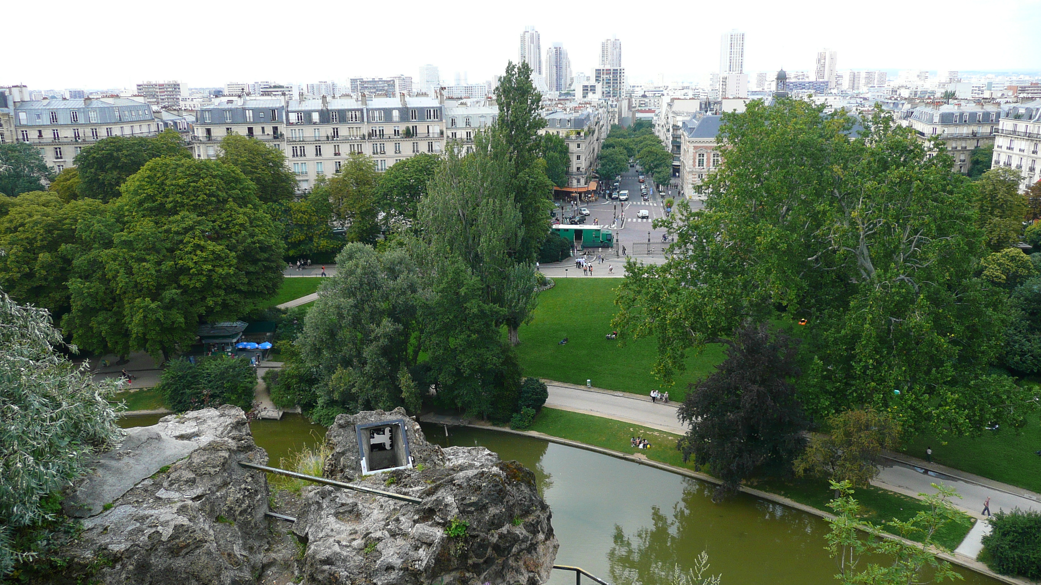 Picture France Paris Parc des Butes Chaumont 2007-08 58 - History Parc des Butes Chaumont