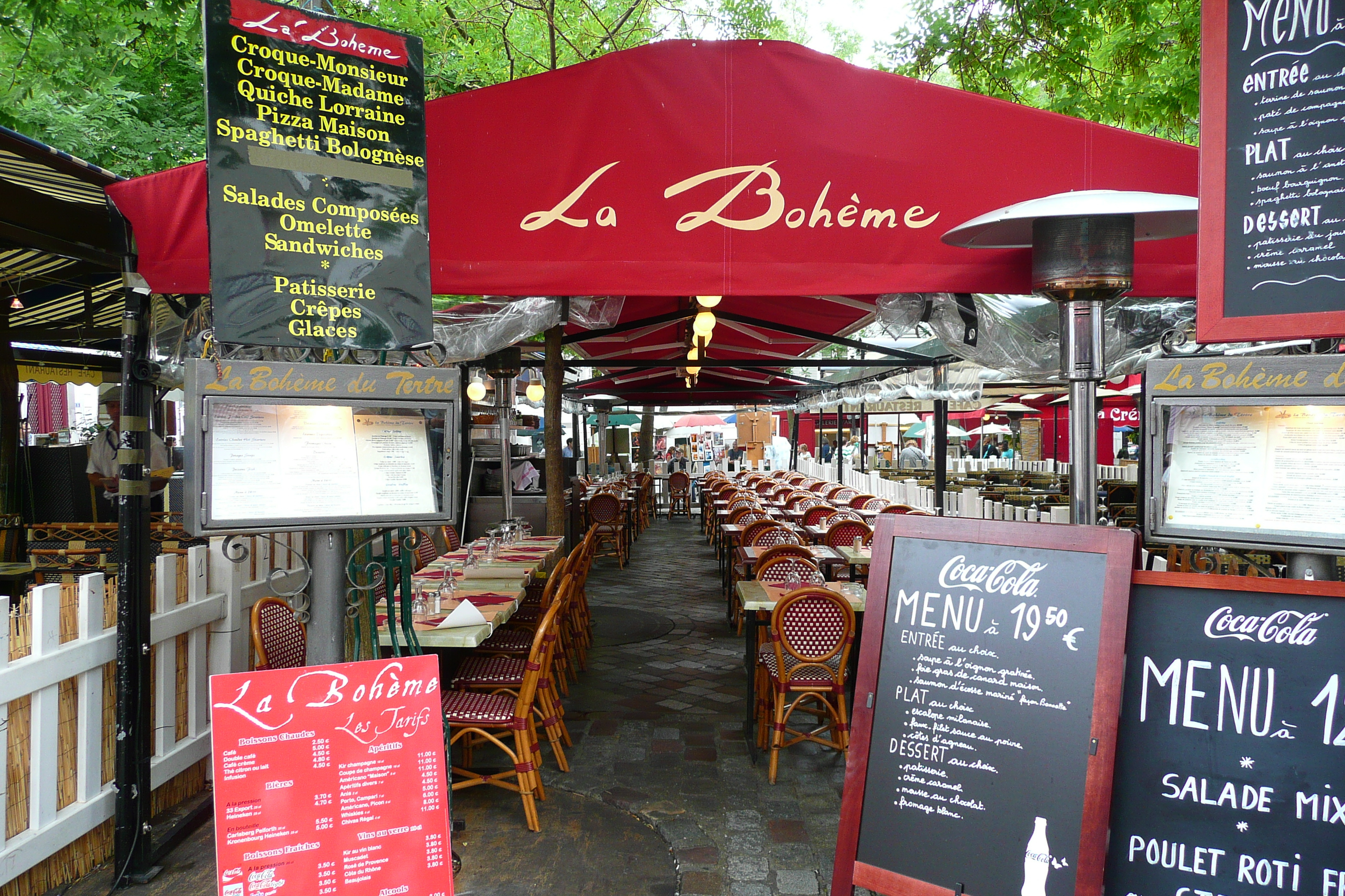 Picture France Paris Place du Tertre 2007-06 40 - History Place du Tertre