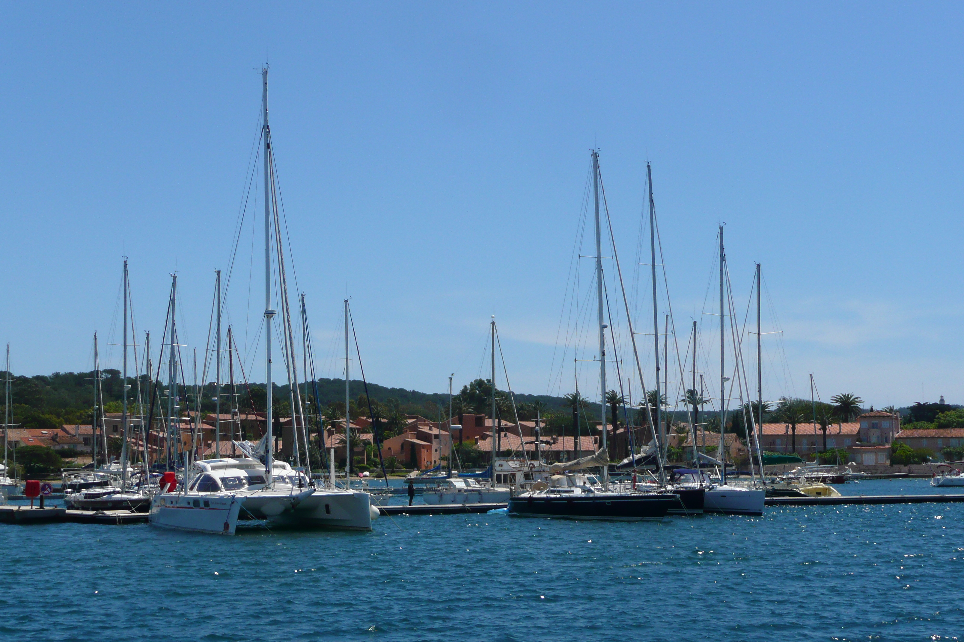 Picture France Porquerolles Island Porquerolles harbour 2008-05 22 - Tour Porquerolles harbour