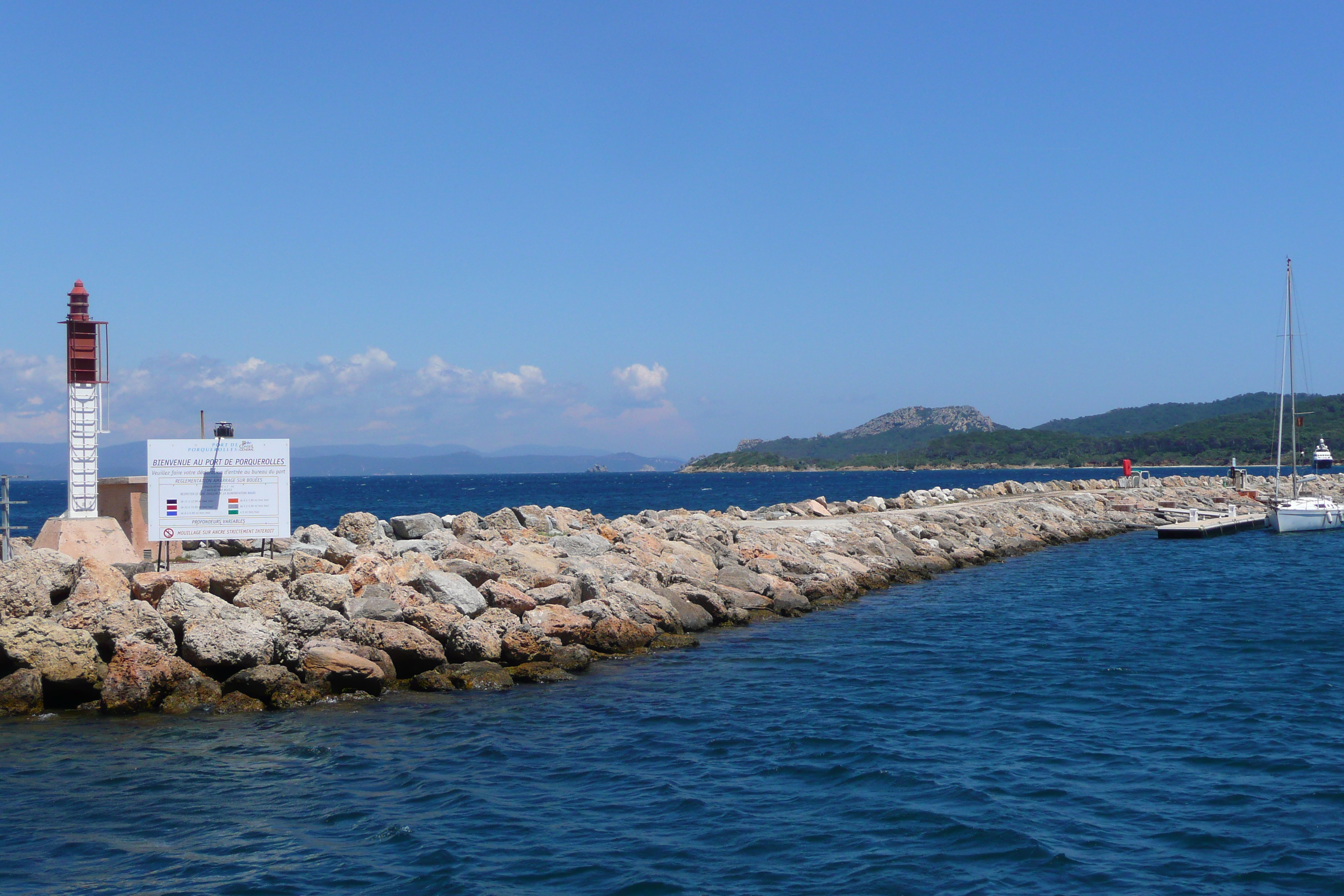 Picture France Porquerolles Island Porquerolles harbour 2008-05 53 - Center Porquerolles harbour