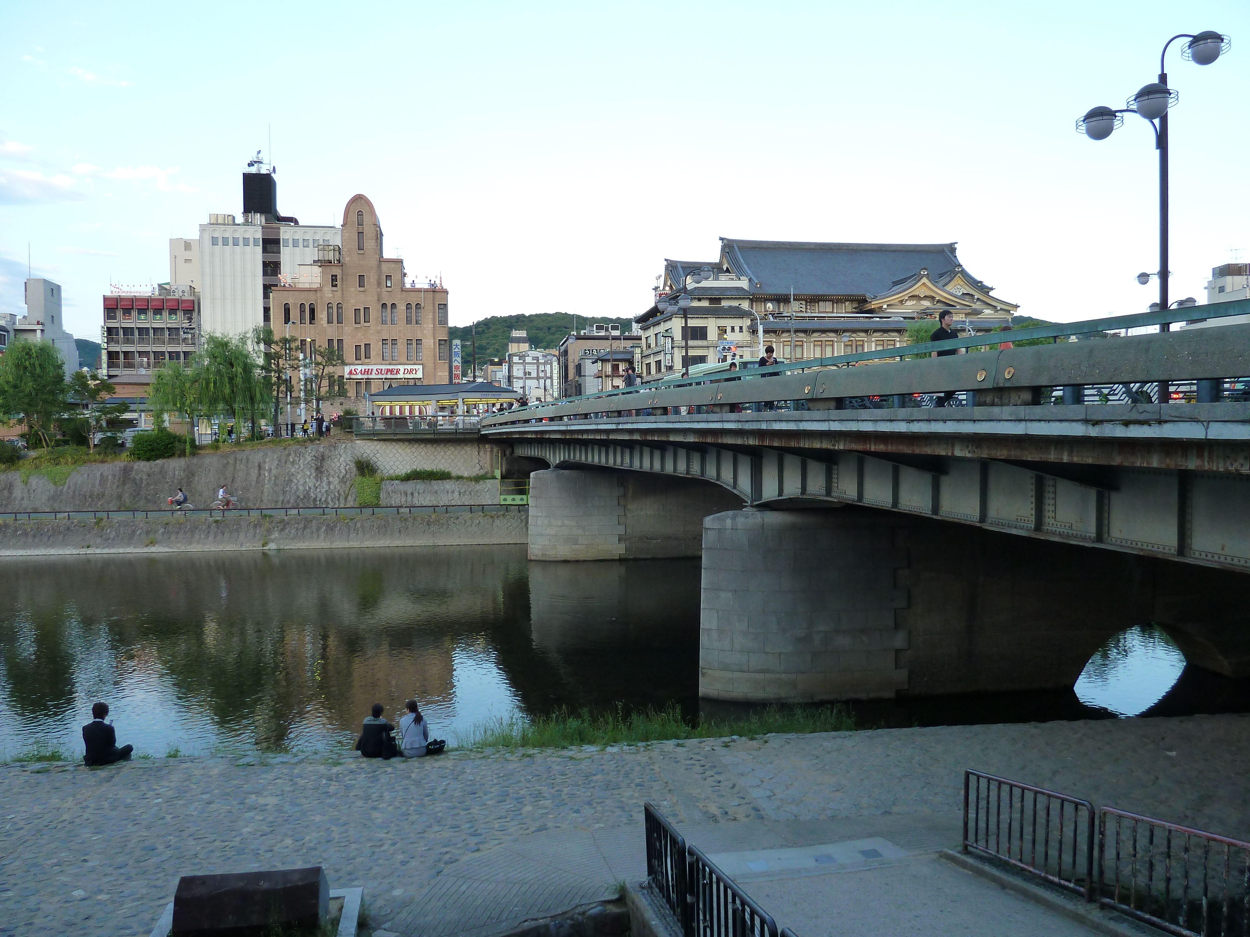 Picture Japan Kyoto Kamo River 2010-06 17 - History Kamo River