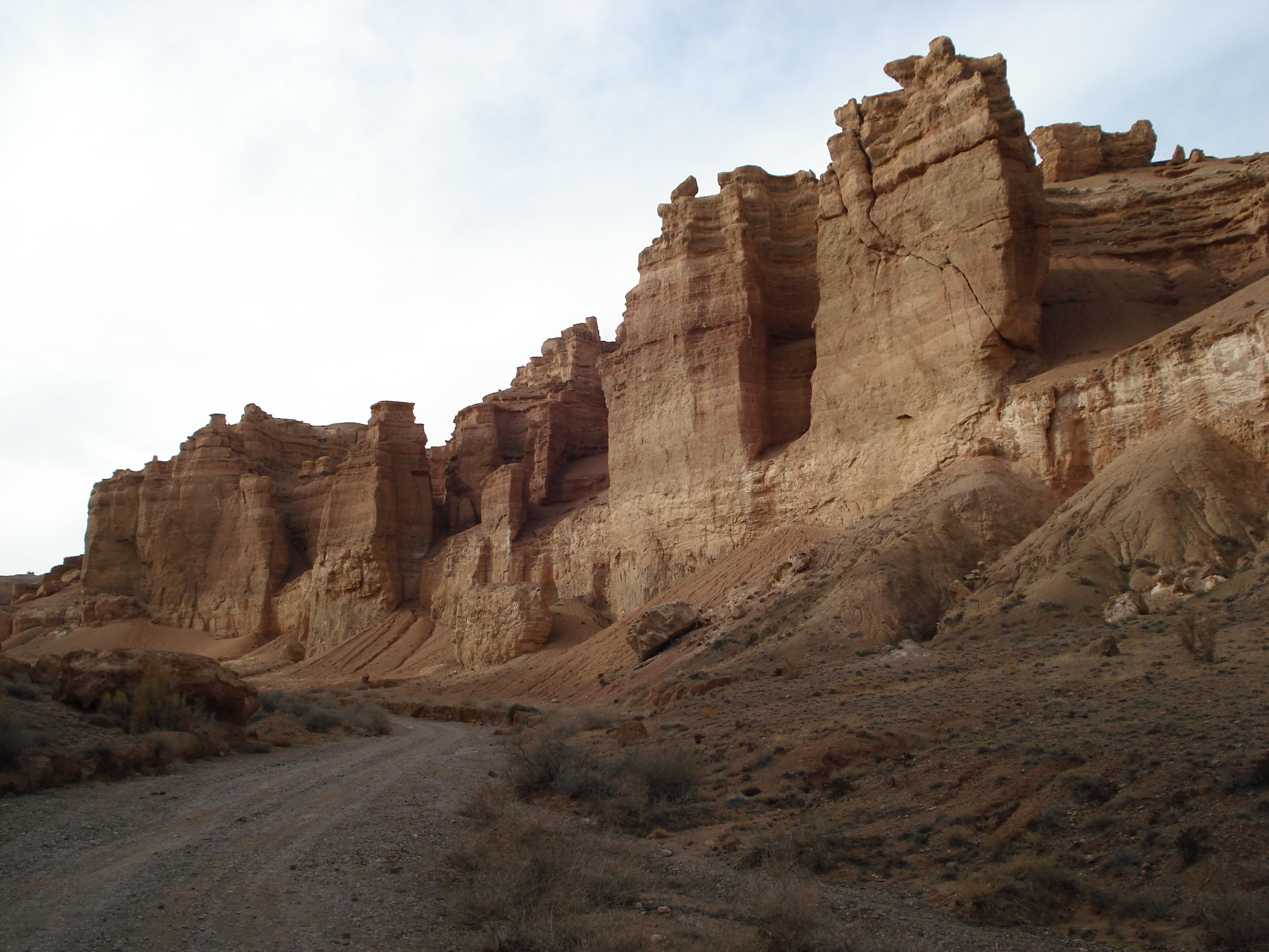 Picture Kazakhstan Charyn Canyon 2007-03 18 - Center Charyn Canyon