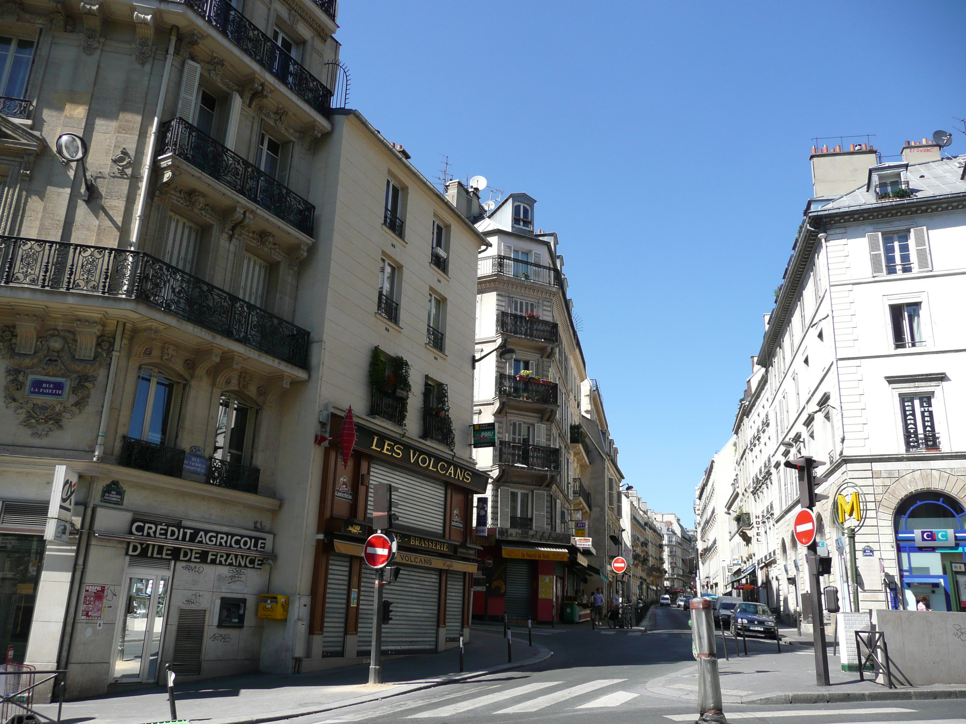 Picture France Paris Rue La Fayette 2007-08 28 - Center Rue La Fayette