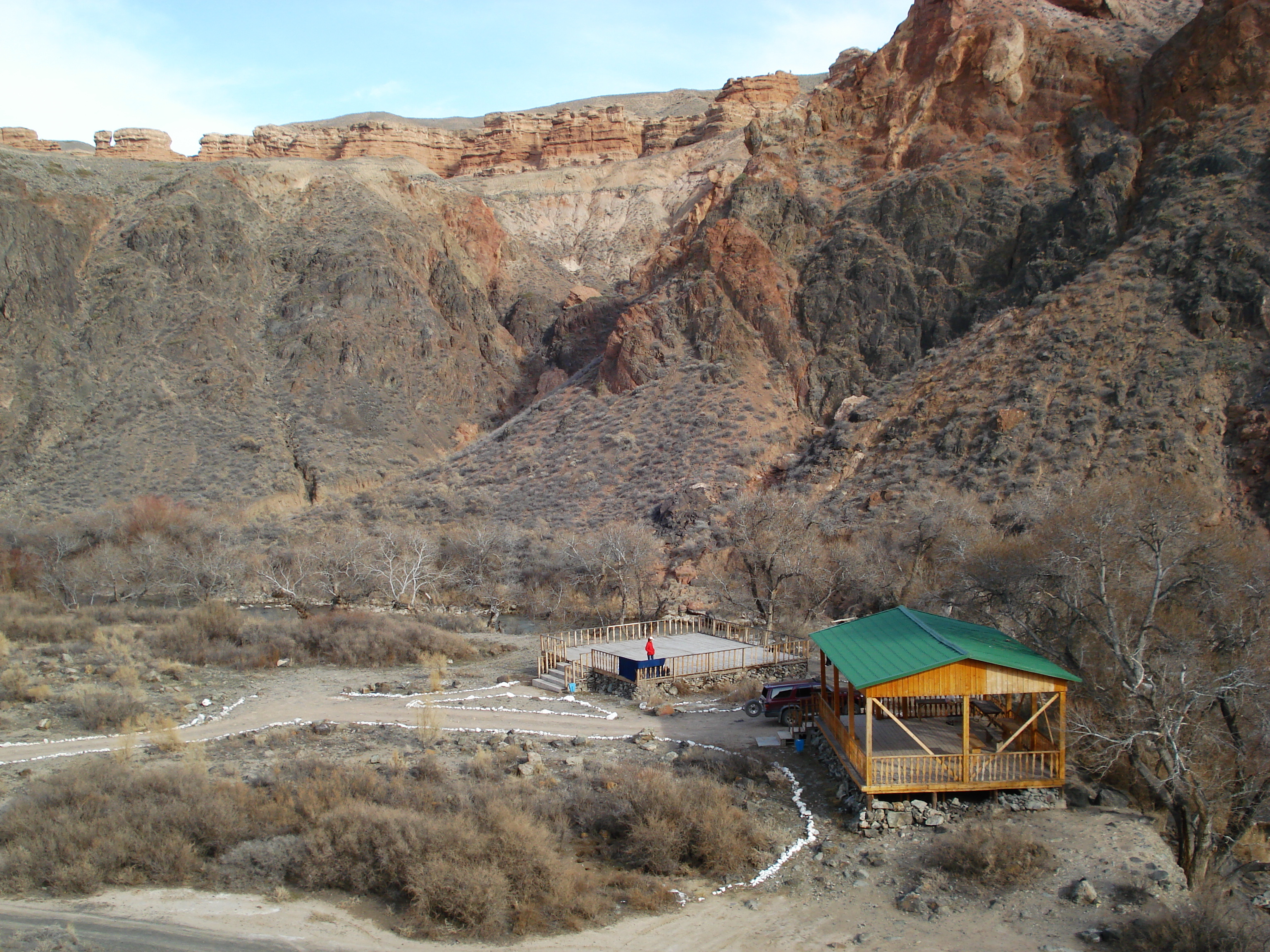 Picture Kazakhstan Charyn Canyon 2007-03 230 - History Charyn Canyon