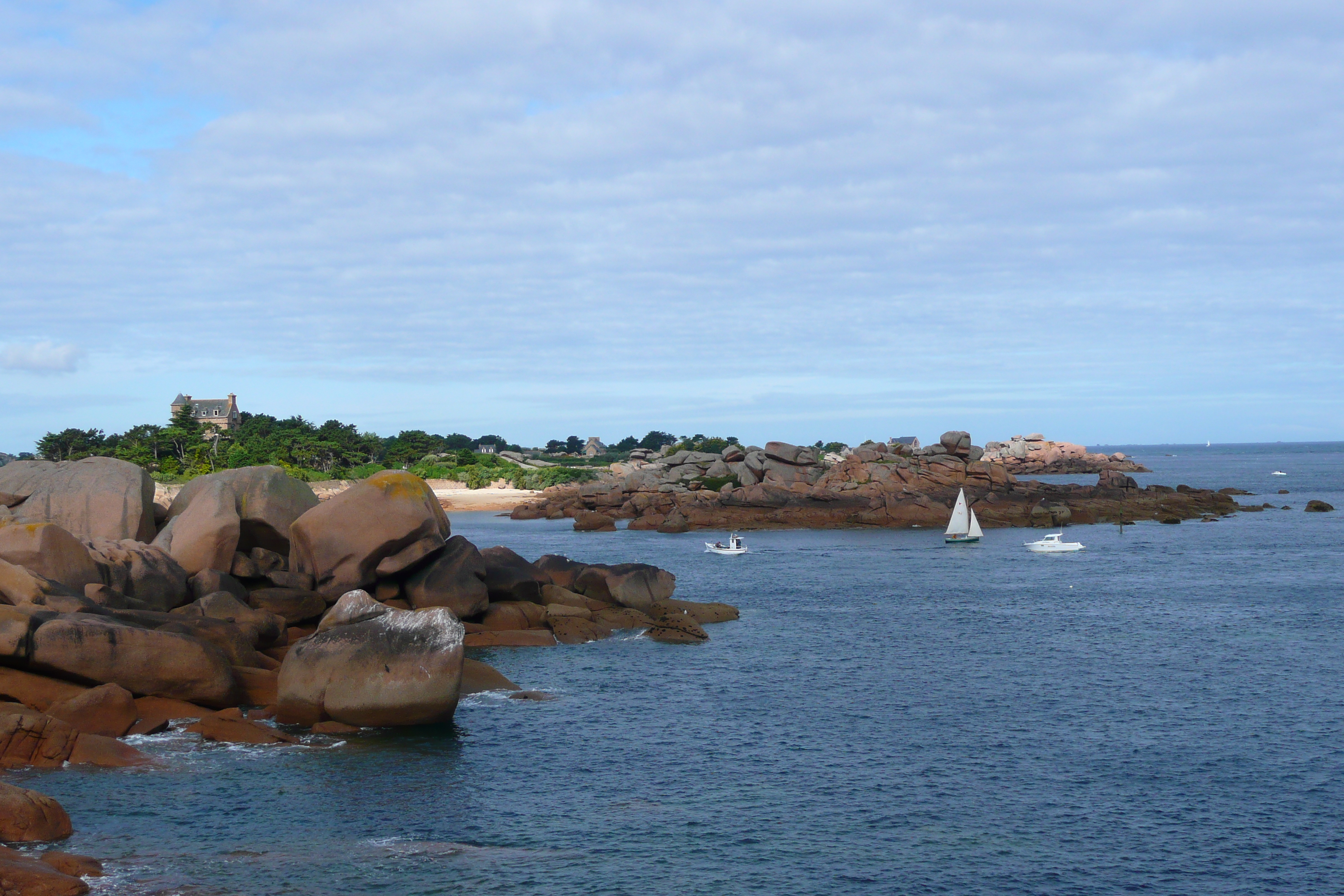 Picture France Perros Guirec Cote de granite rose 2007-08 7 - History Cote de granite rose