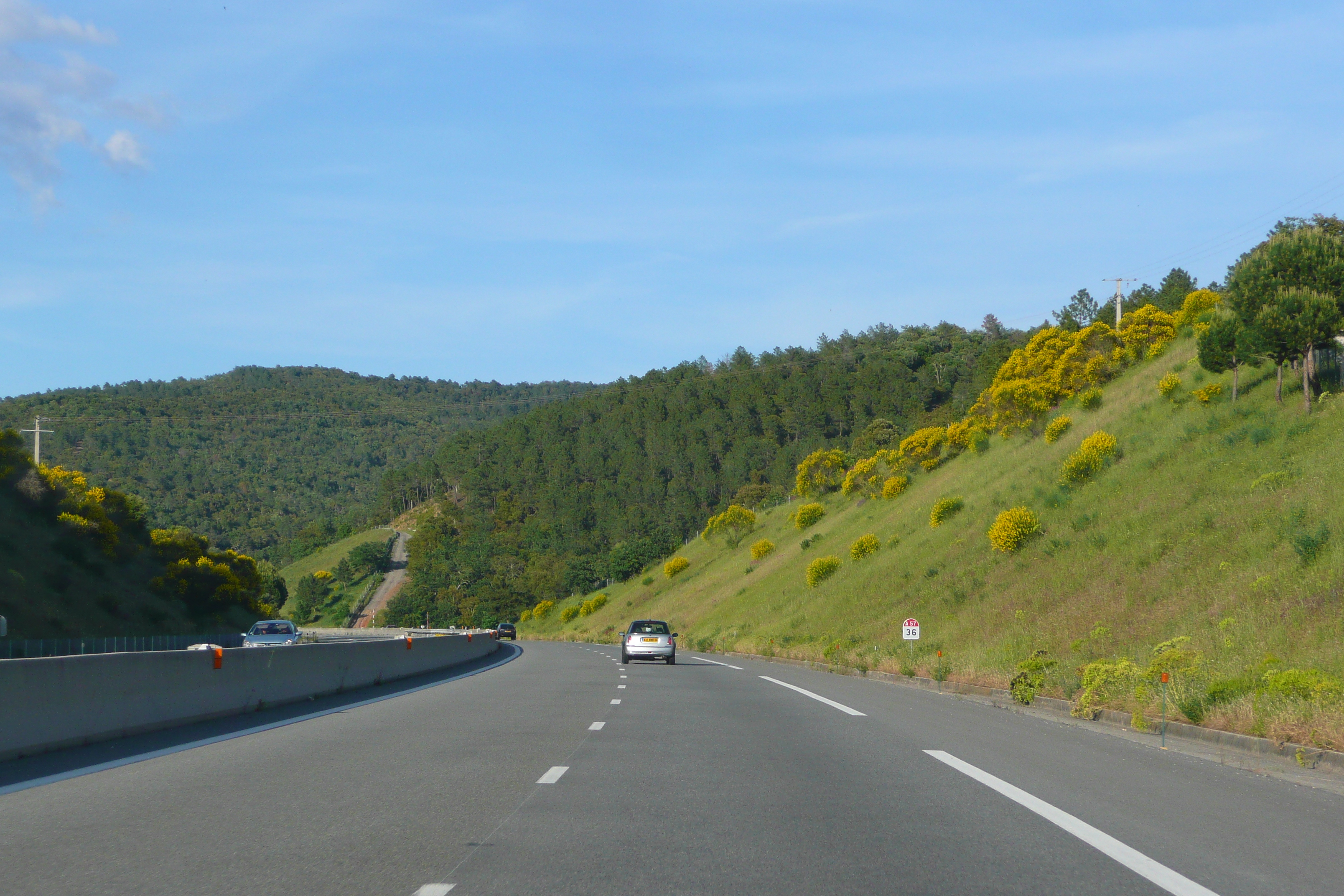 Picture France French Riviera A57 highway 2008-05 31 - Center A57 highway