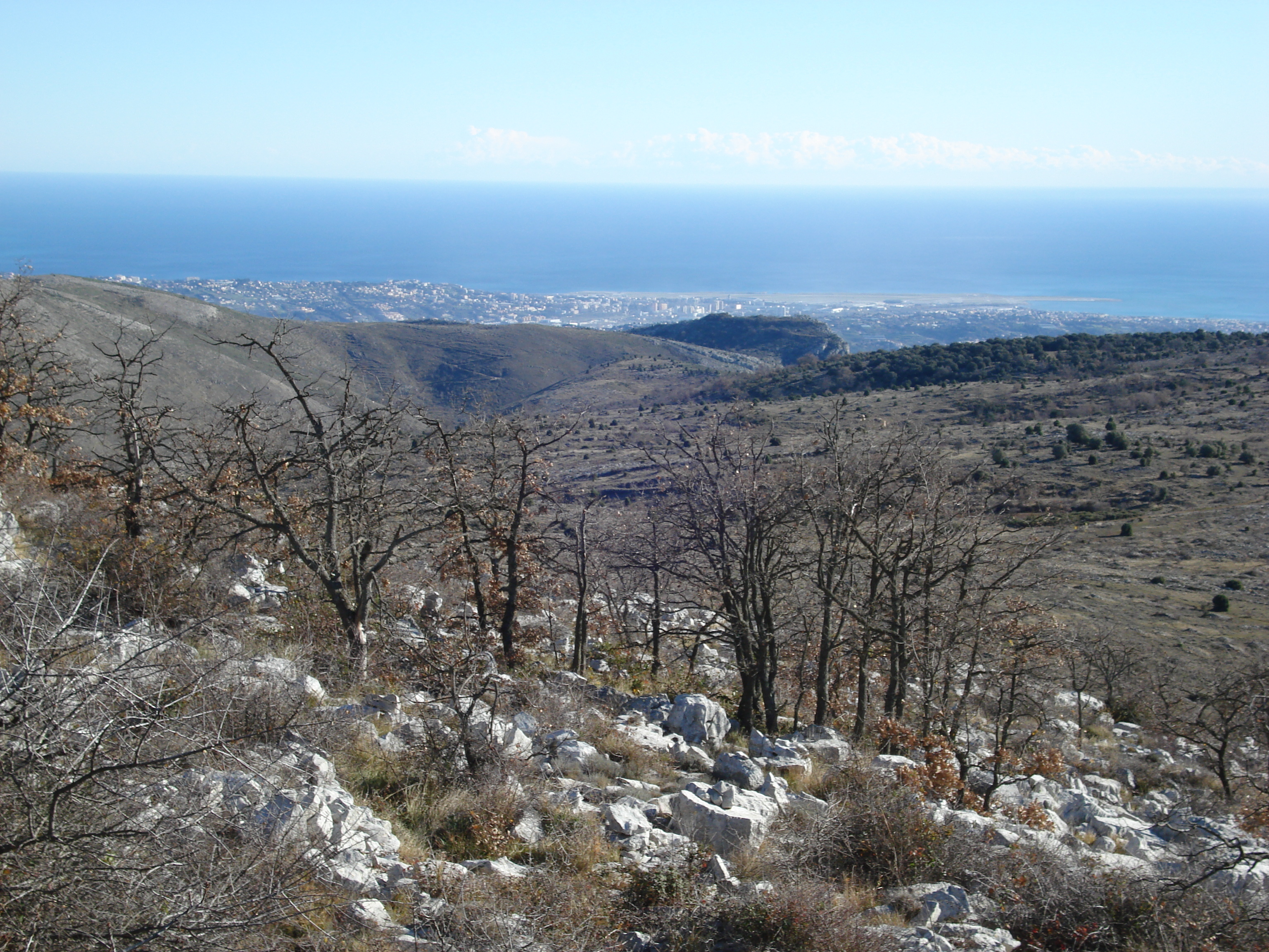 Picture France French Riviera Col de Vence road 2007-01 23 - Journey Col de Vence road