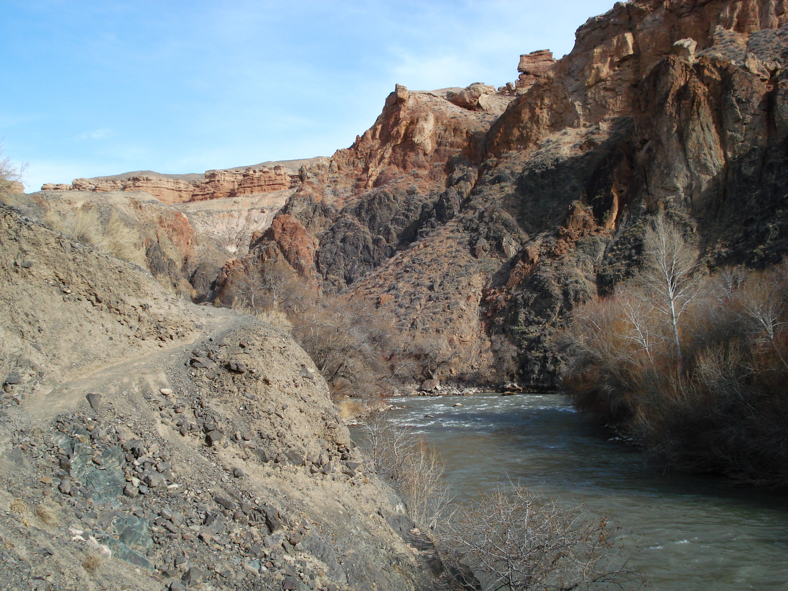 Picture Kazakhstan Charyn Canyon 2007-03 2 - Discovery Charyn Canyon