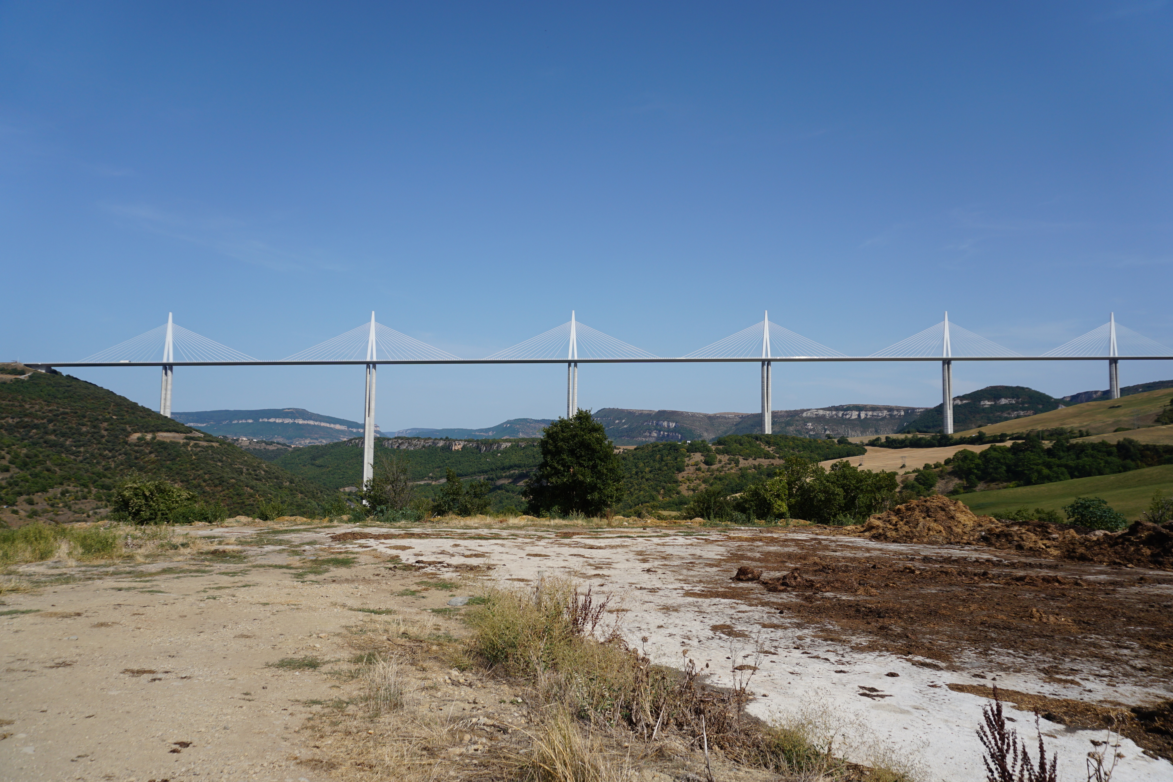 Picture France Viaduc de Millau 2017-08 11 - History Viaduc de Millau