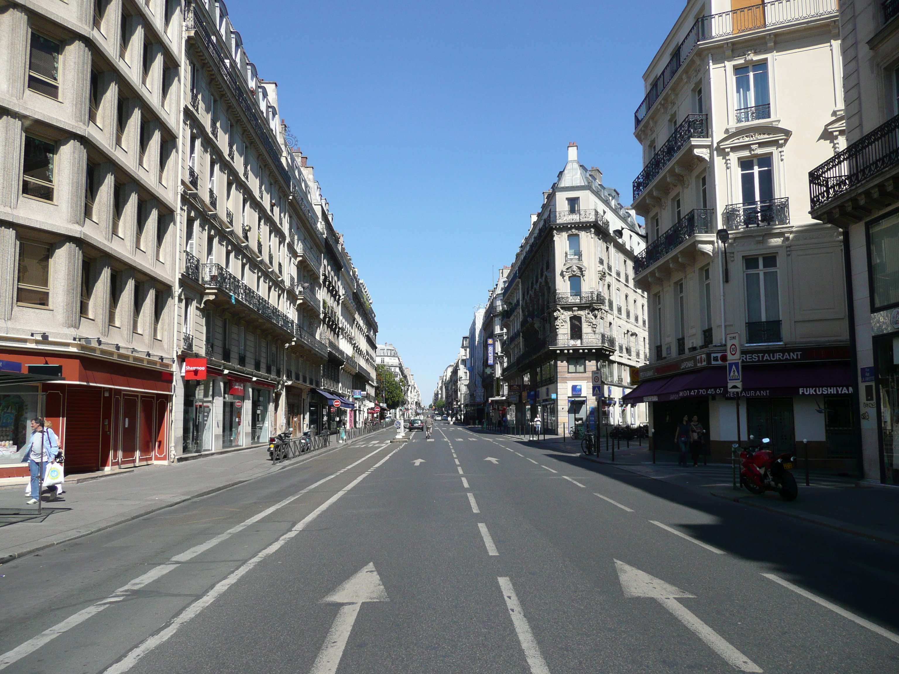 Picture France Paris Rue La Fayette 2007-08 95 - Center Rue La Fayette