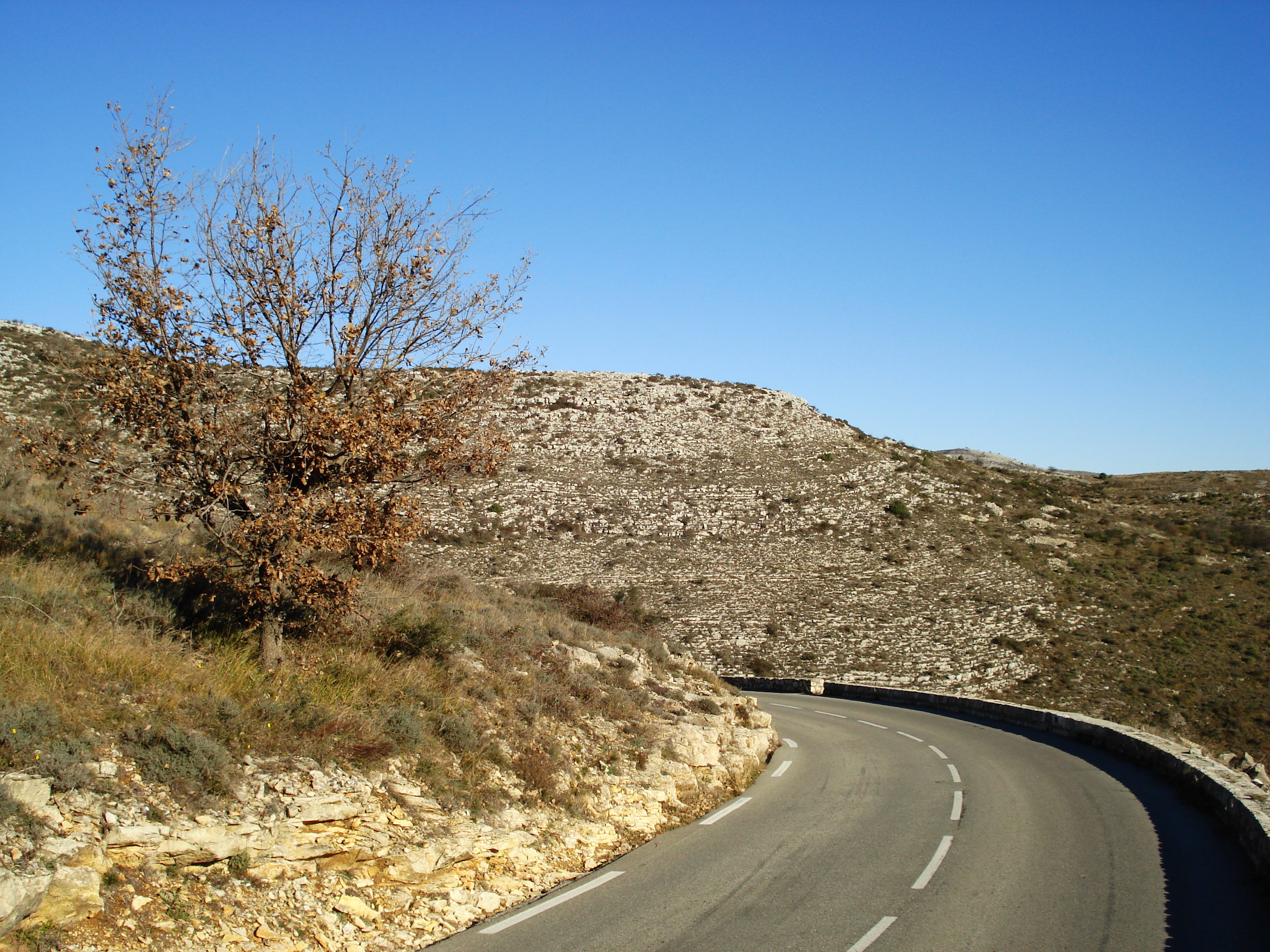 Picture France French Riviera Col de Vence road 2007-01 25 - Tour Col de Vence road