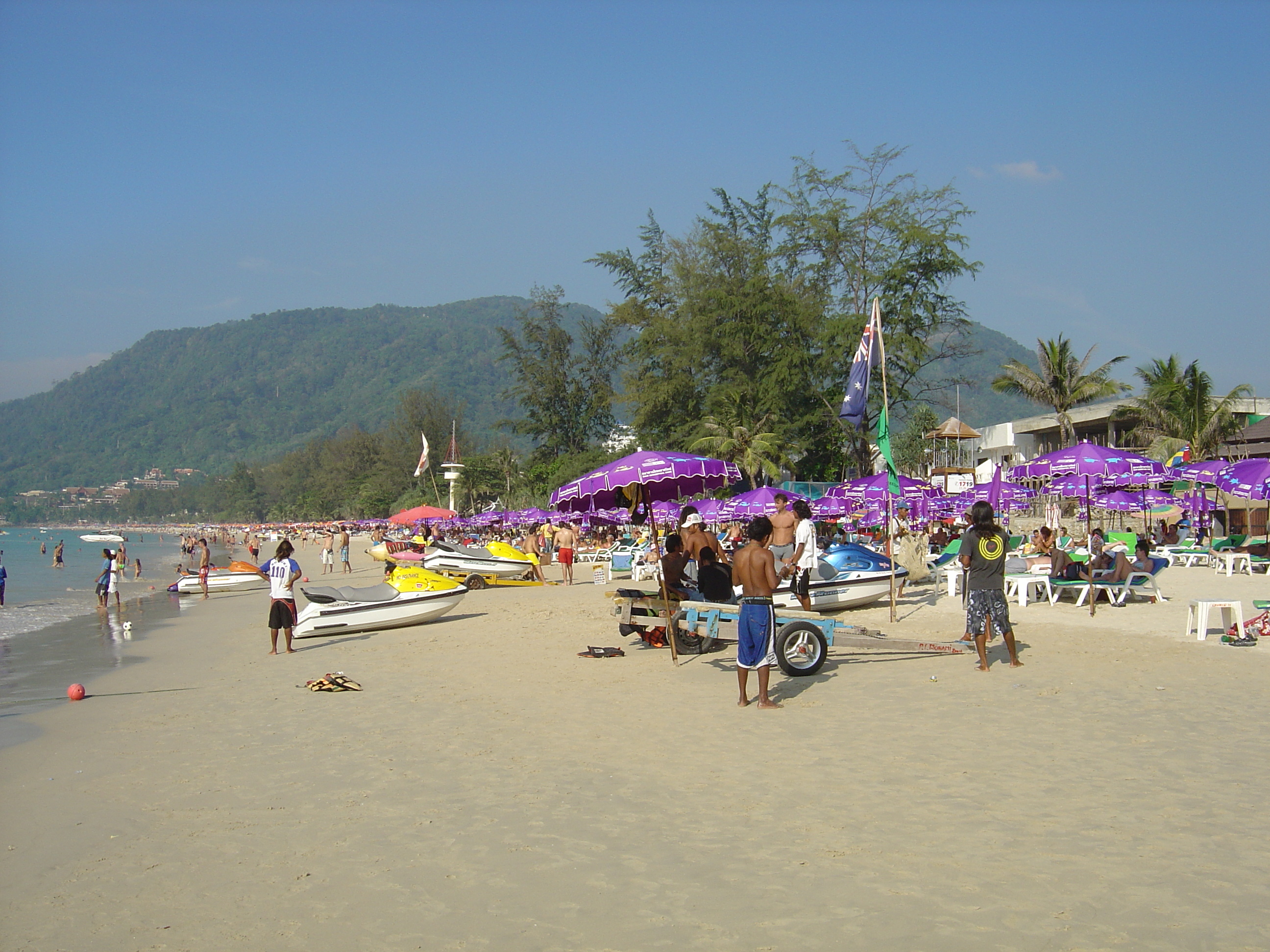 Picture Thailand Phuket Patong Beach 2005-12 41 - History Beach