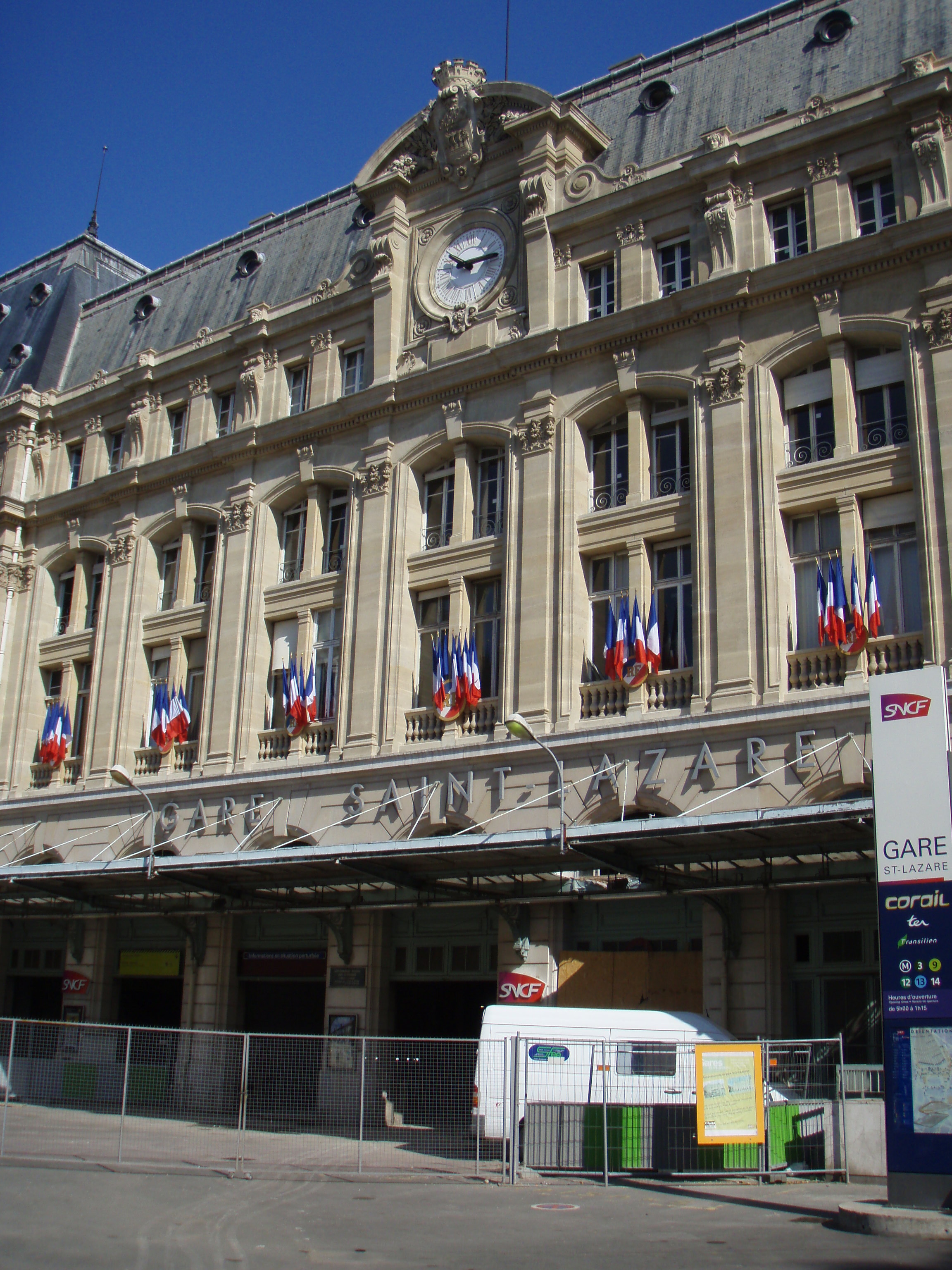 Picture France Paris Gare St Lazarre 2007-07 32 - Journey Gare St Lazarre