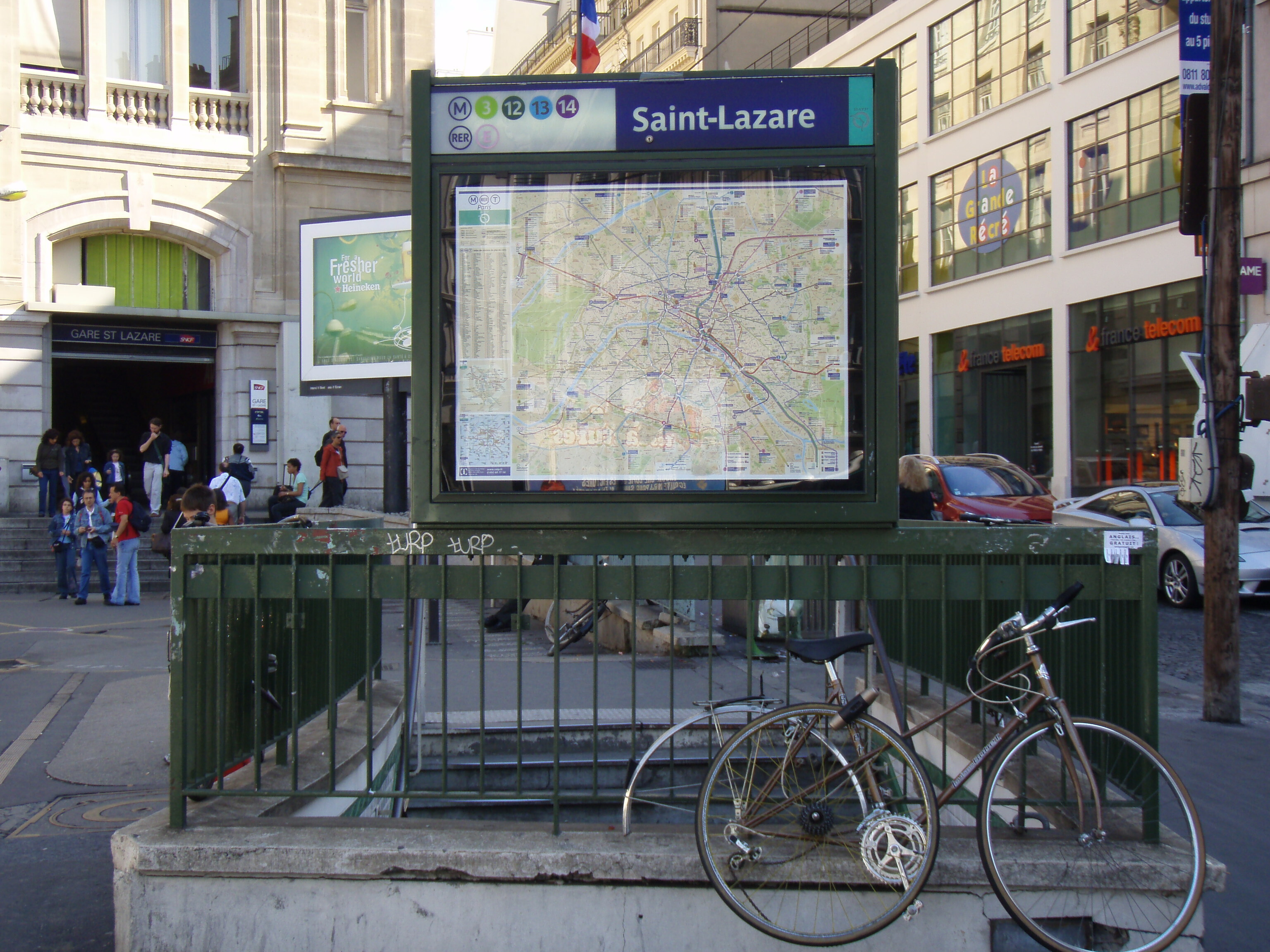 Picture France Paris Gare St Lazarre 2007-07 20 - Discovery Gare St Lazarre