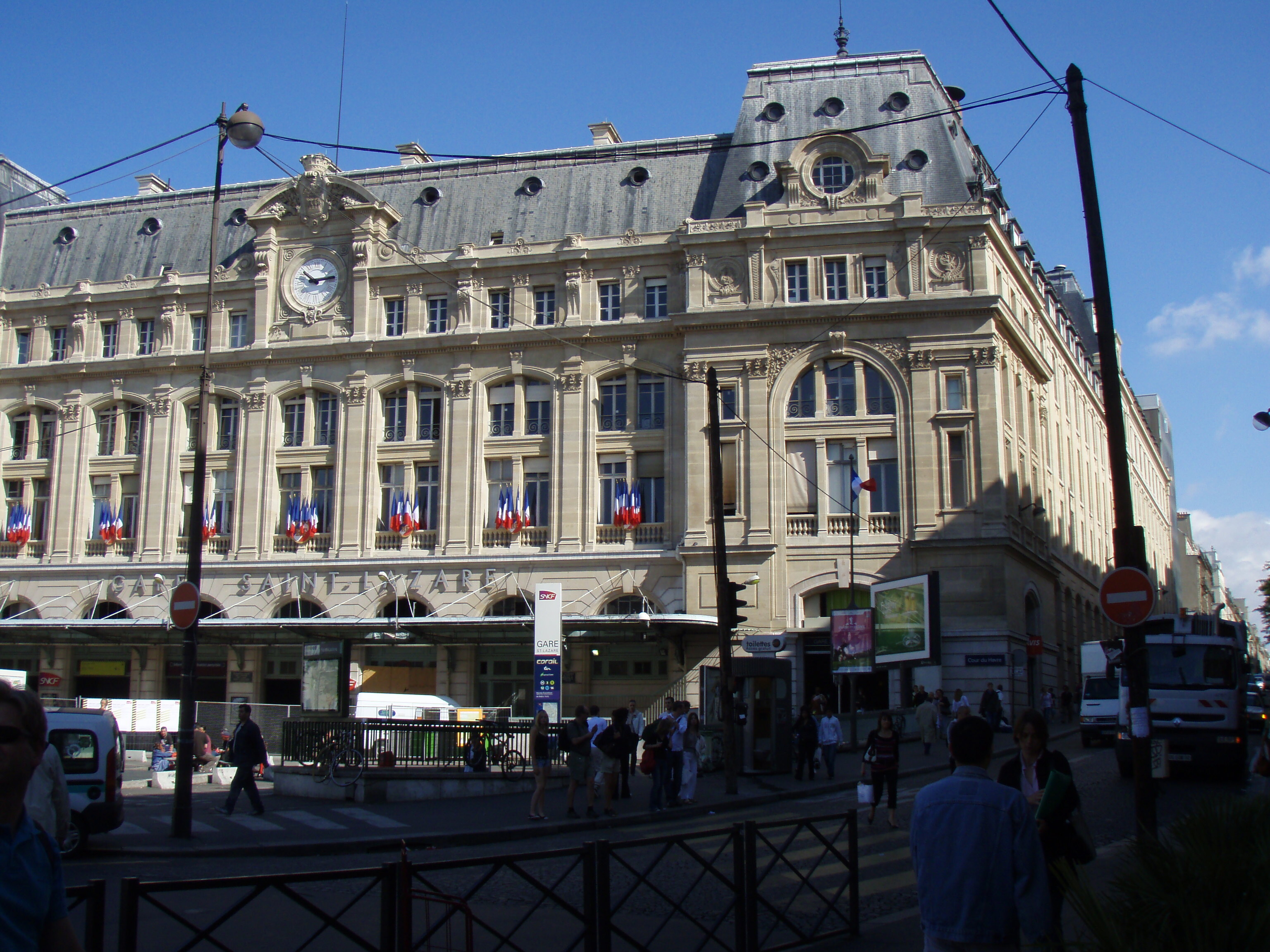 Picture France Paris Gare St Lazarre 2007-07 28 - Tours Gare St Lazarre