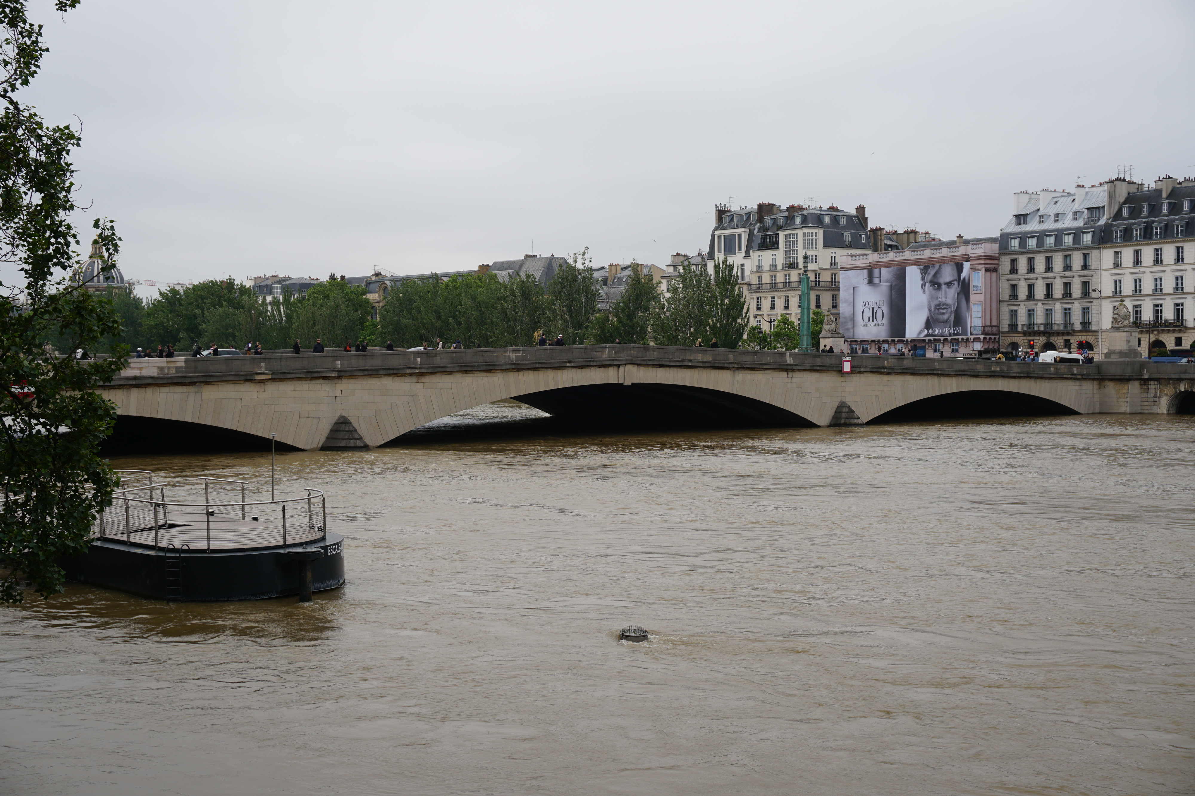 Picture France Paris Seine river 2016-06 19 - History Seine river