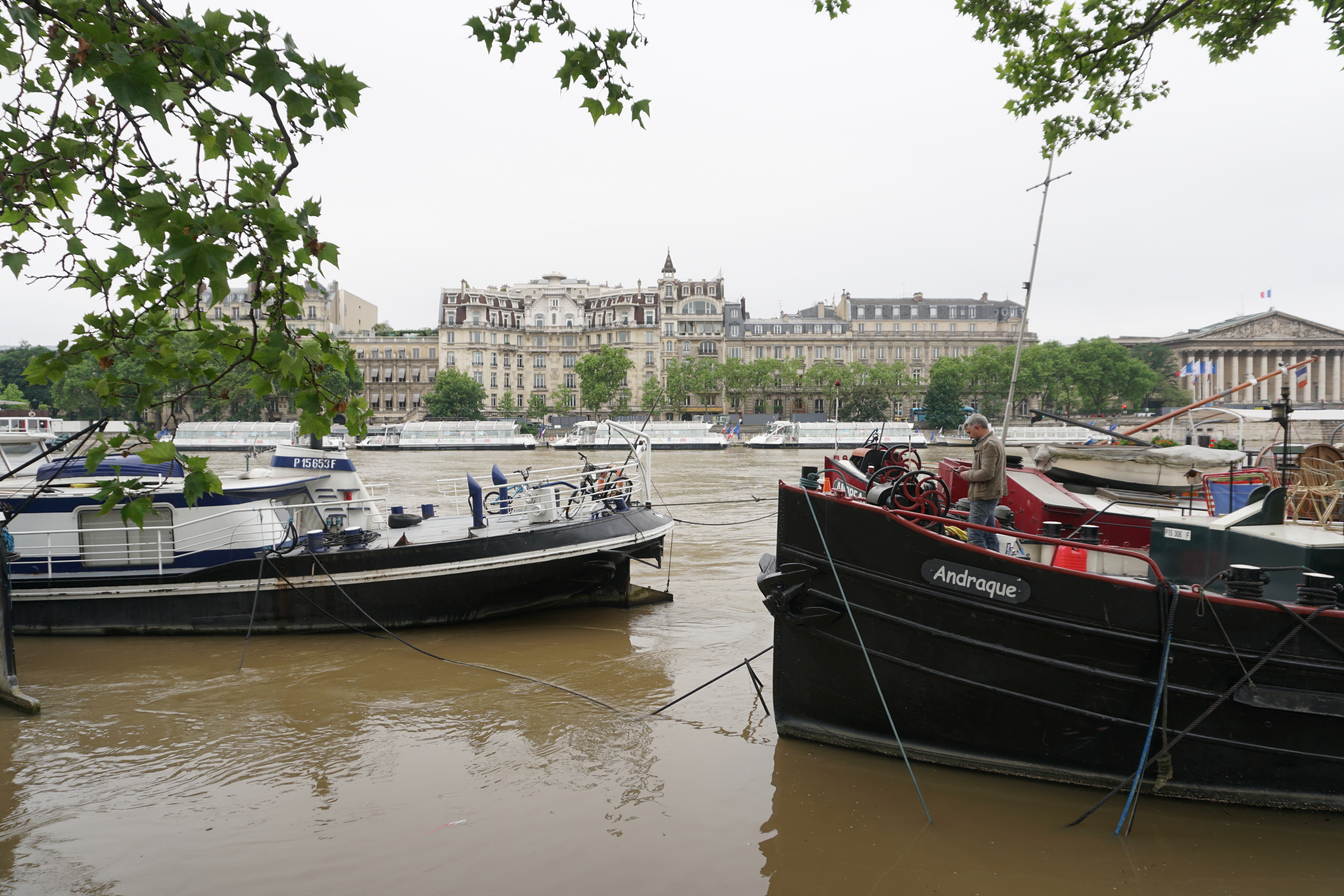 Picture France Paris Seine river 2016-06 56 - Tour Seine river