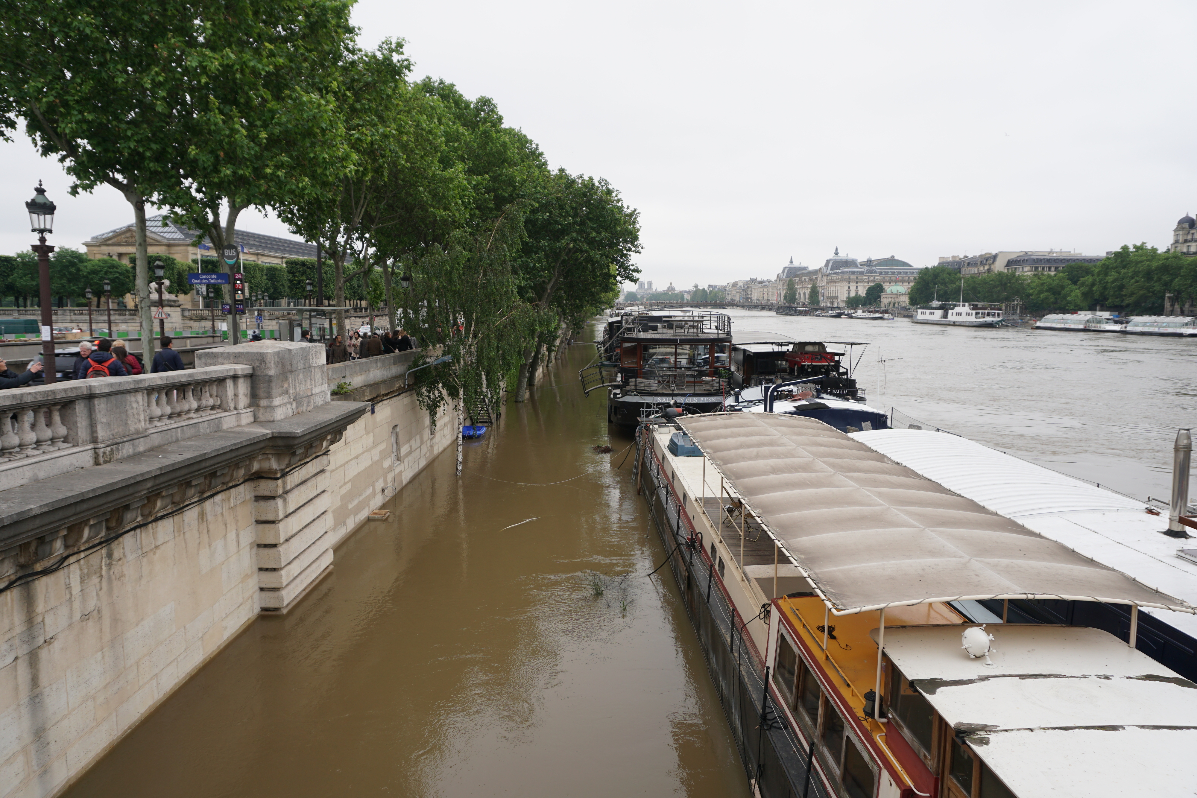 Picture France Paris Seine river 2016-06 42 - Tours Seine river