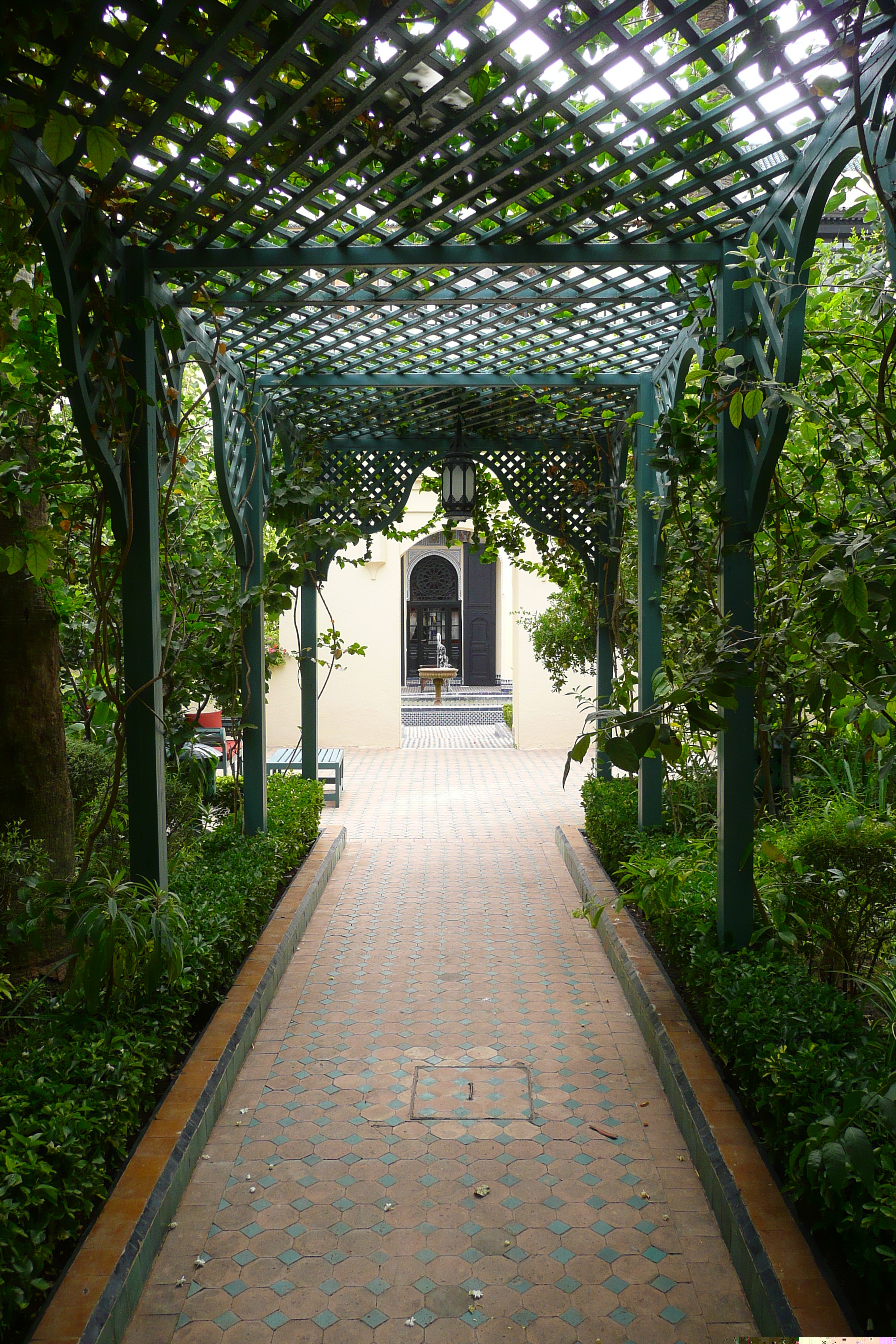 Picture Morocco Fes Palais Jamai Hotel 2008-07 36 - History Palais Jamai Hotel