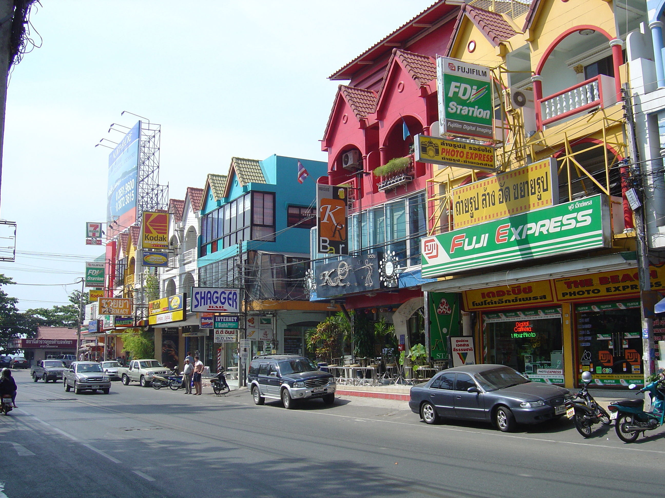 Picture Thailand Jomtien Beach 2005-01 26 - History Jomtien Beach