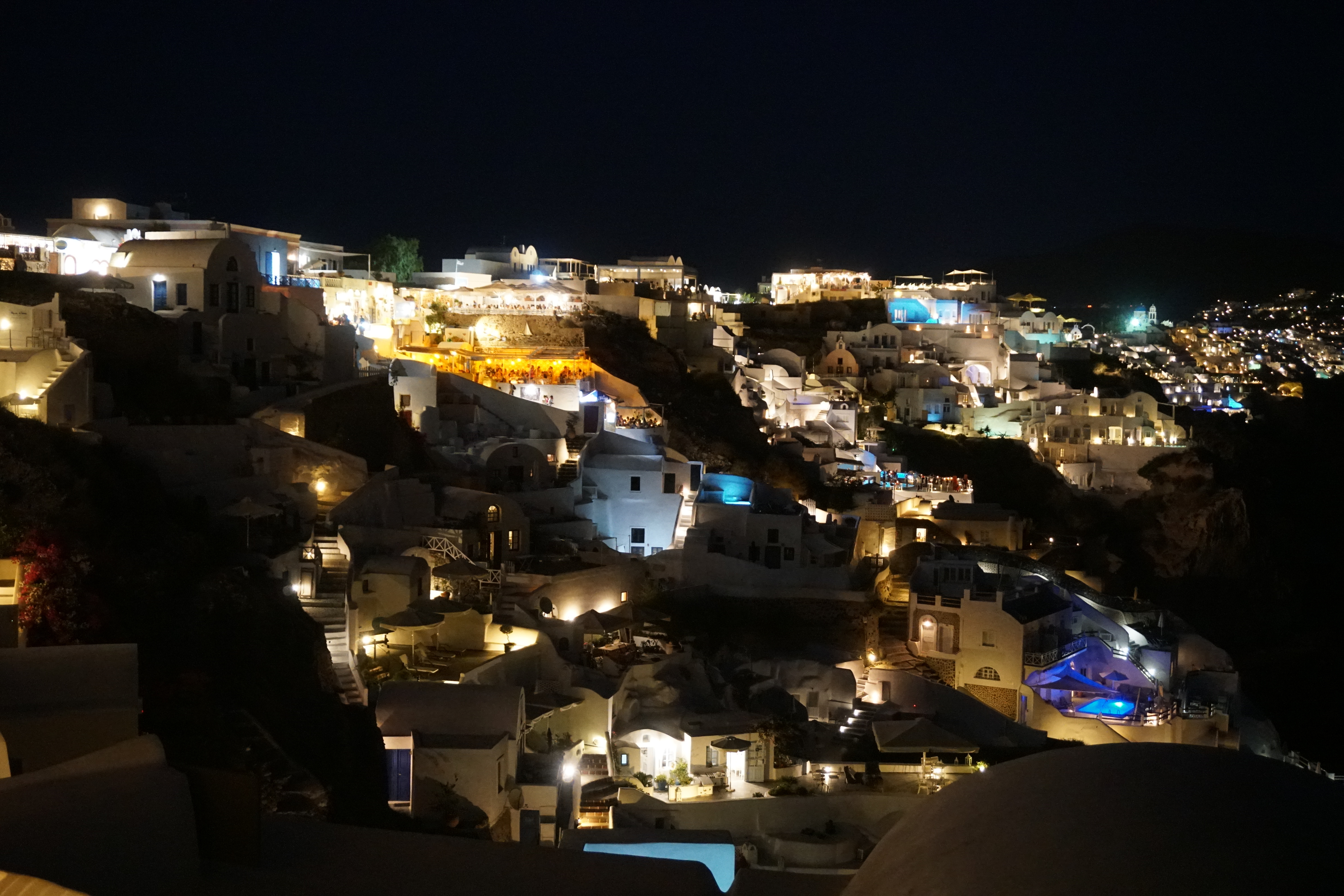 Picture Greece Santorini Oia Oia by Night 2016-07 5 - Recreation Oia by Night