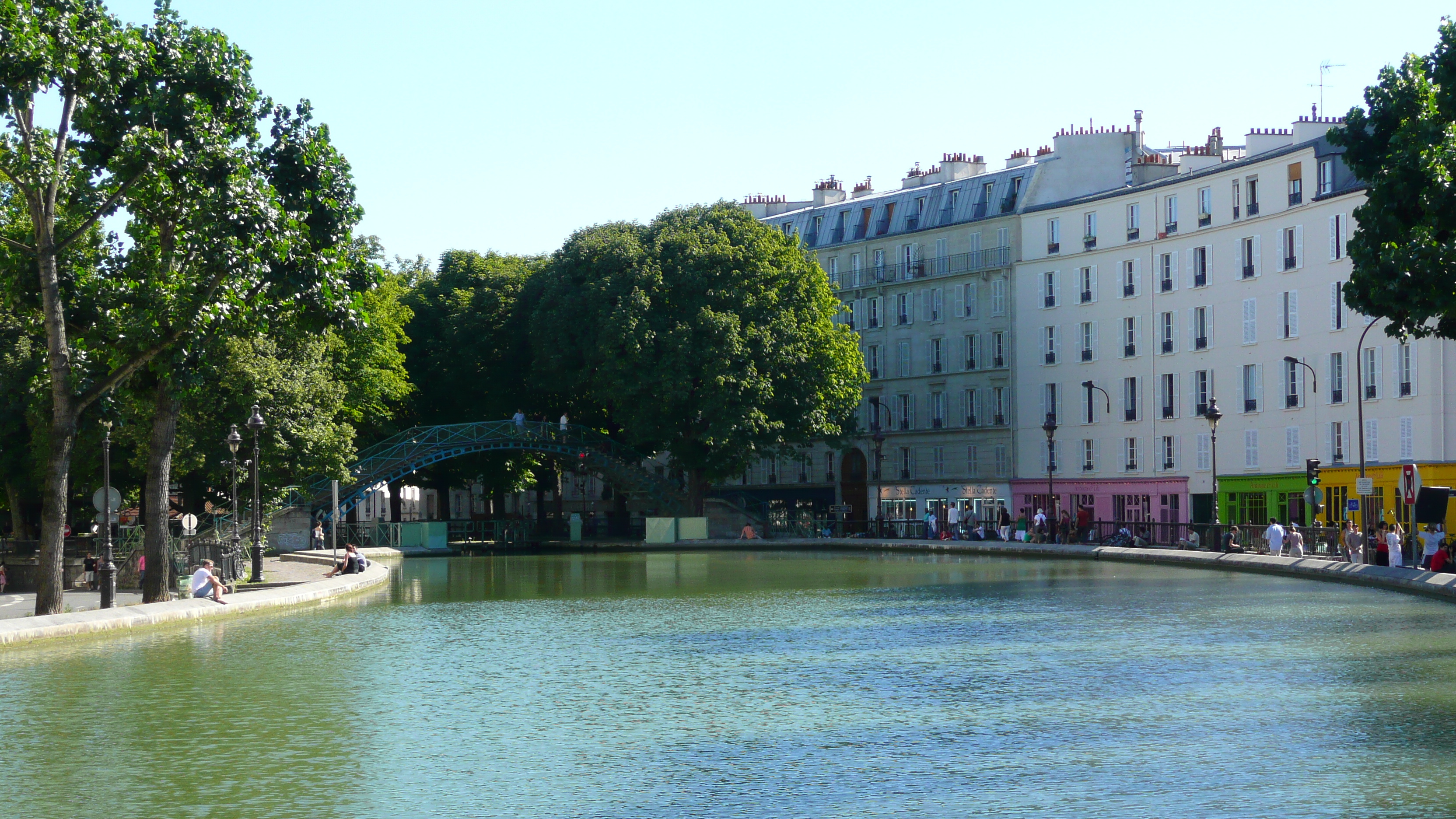 Picture France Paris Canal St Martin 2007-08 60 - Center Canal St Martin