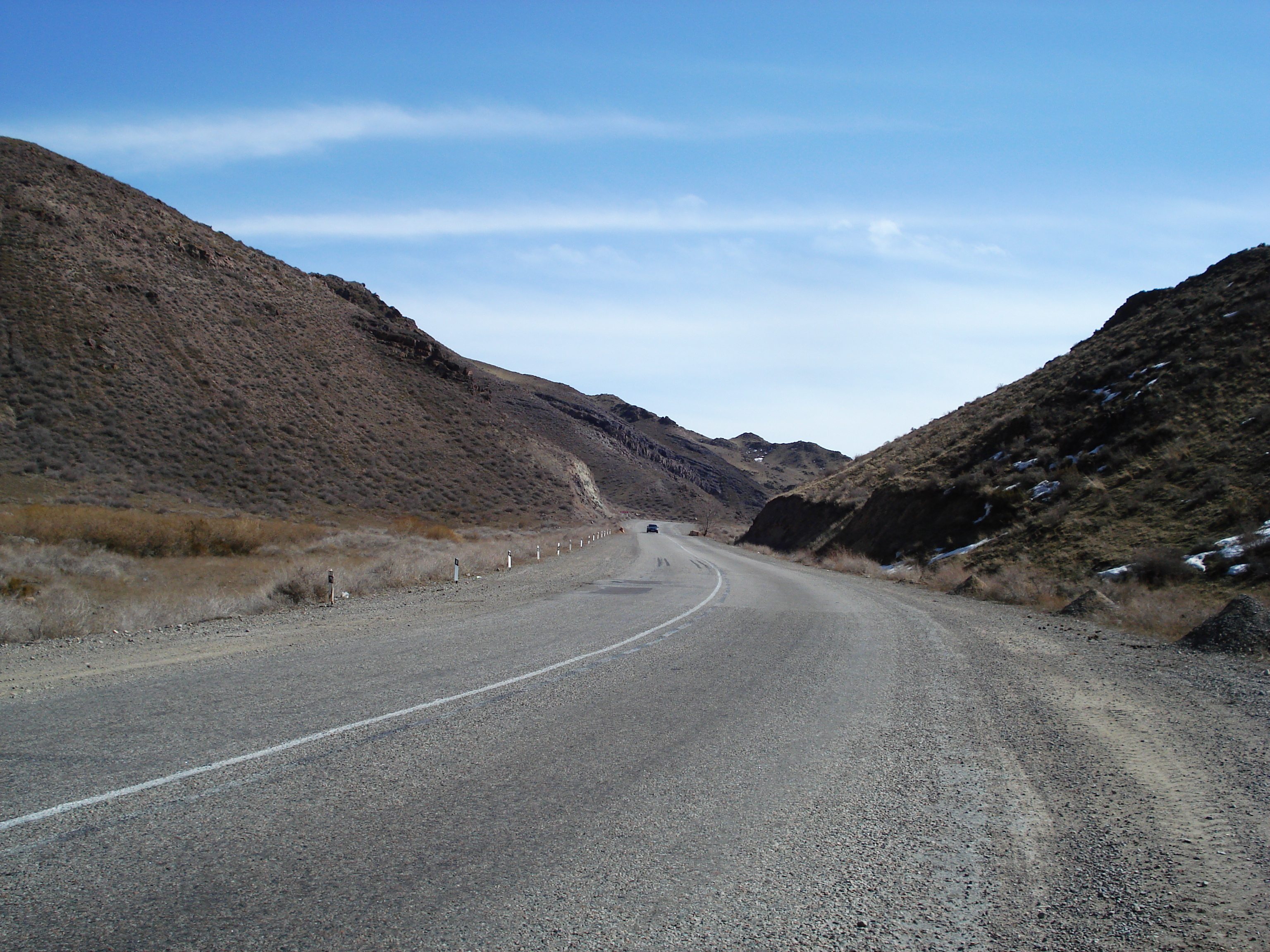 Picture Kazakhstan Almaty to Charyn Canyon road 2007-03 3 - History Almaty to Charyn Canyon road