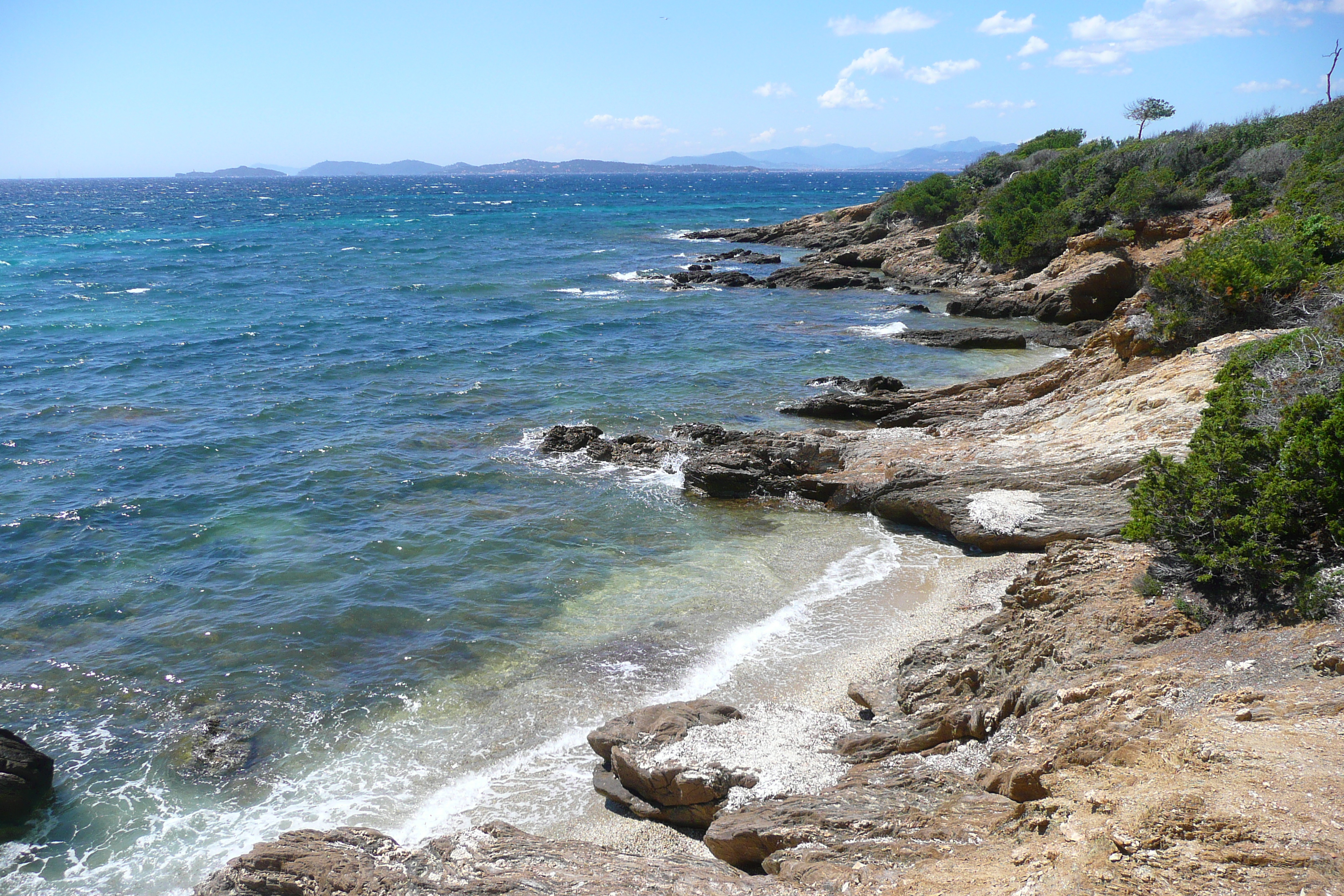 Picture France Porquerolles Island Lequin beach 2008-05 5 - Discovery Lequin beach