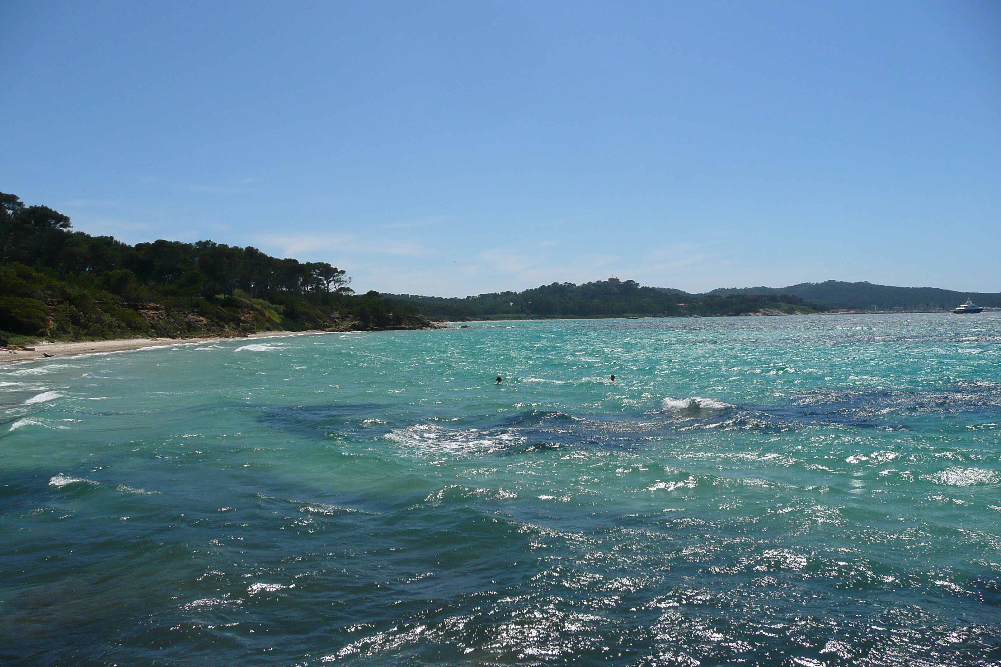 Picture France Porquerolles Island Lequin beach 2008-05 11 - Tour Lequin beach