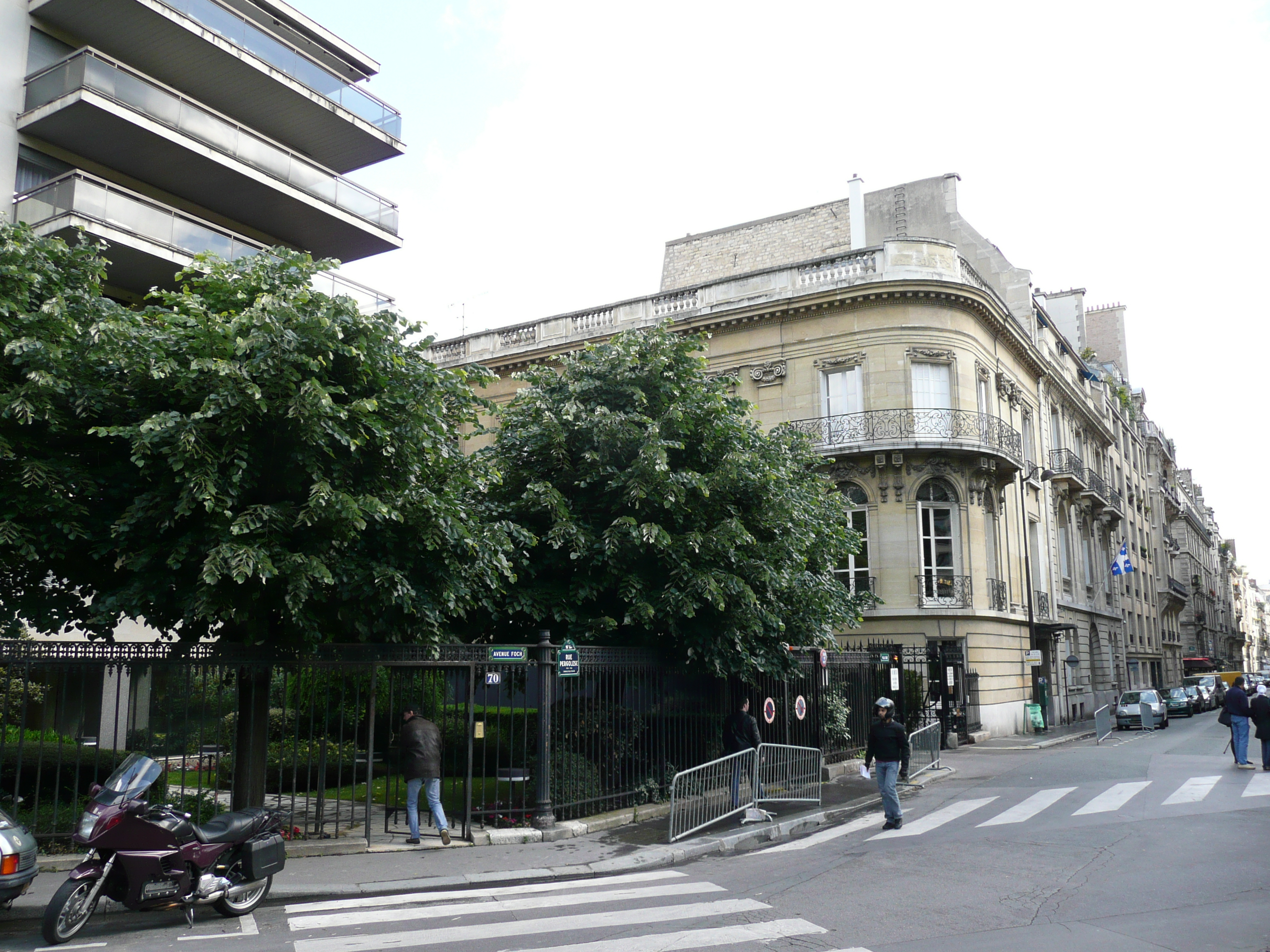 Picture France Paris Avenue Foch 2007-06 167 - History Avenue Foch