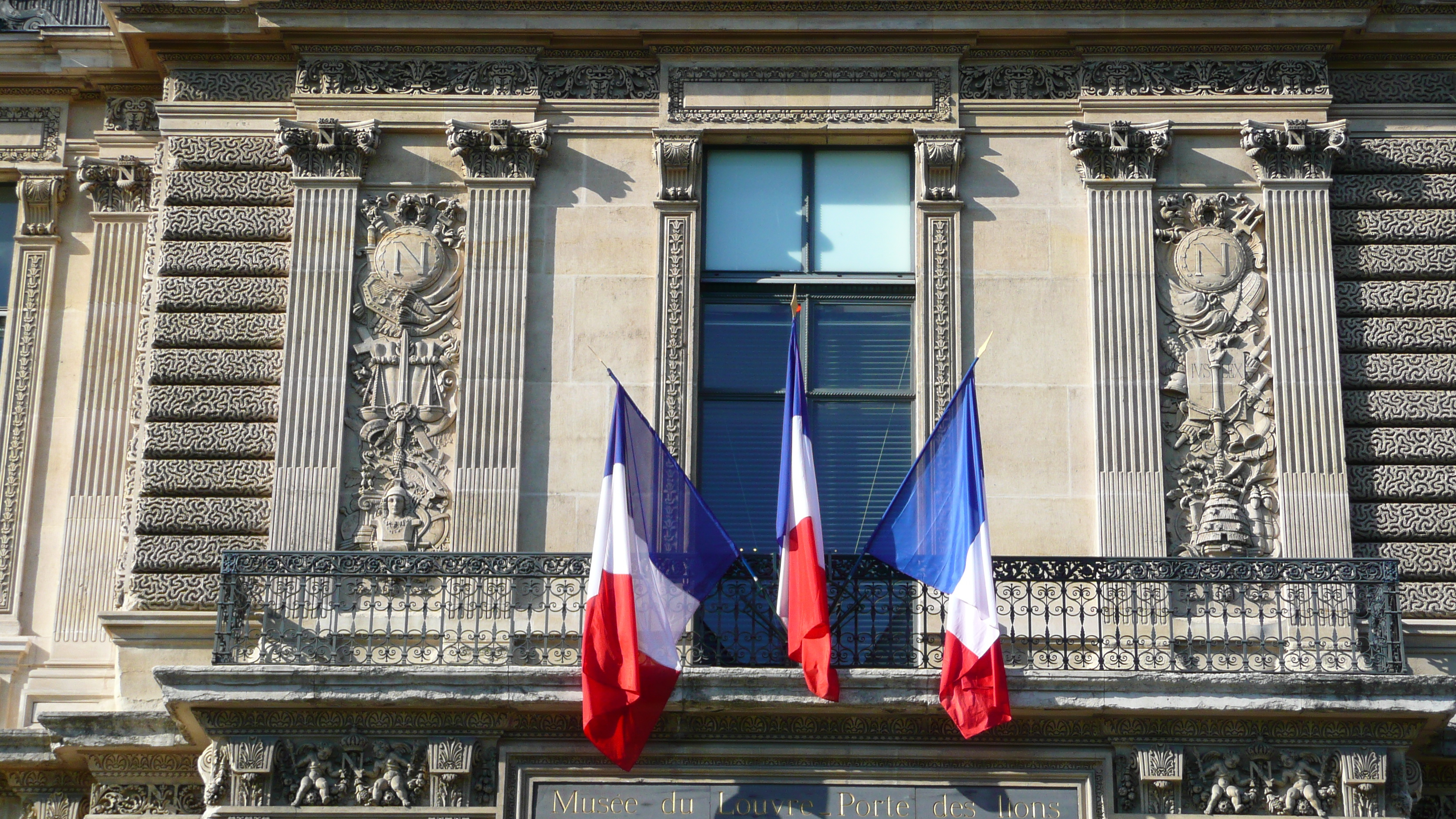 Picture France Paris Louvre Riverside facade of Louvre 2007-07 50 - History Riverside facade of Louvre