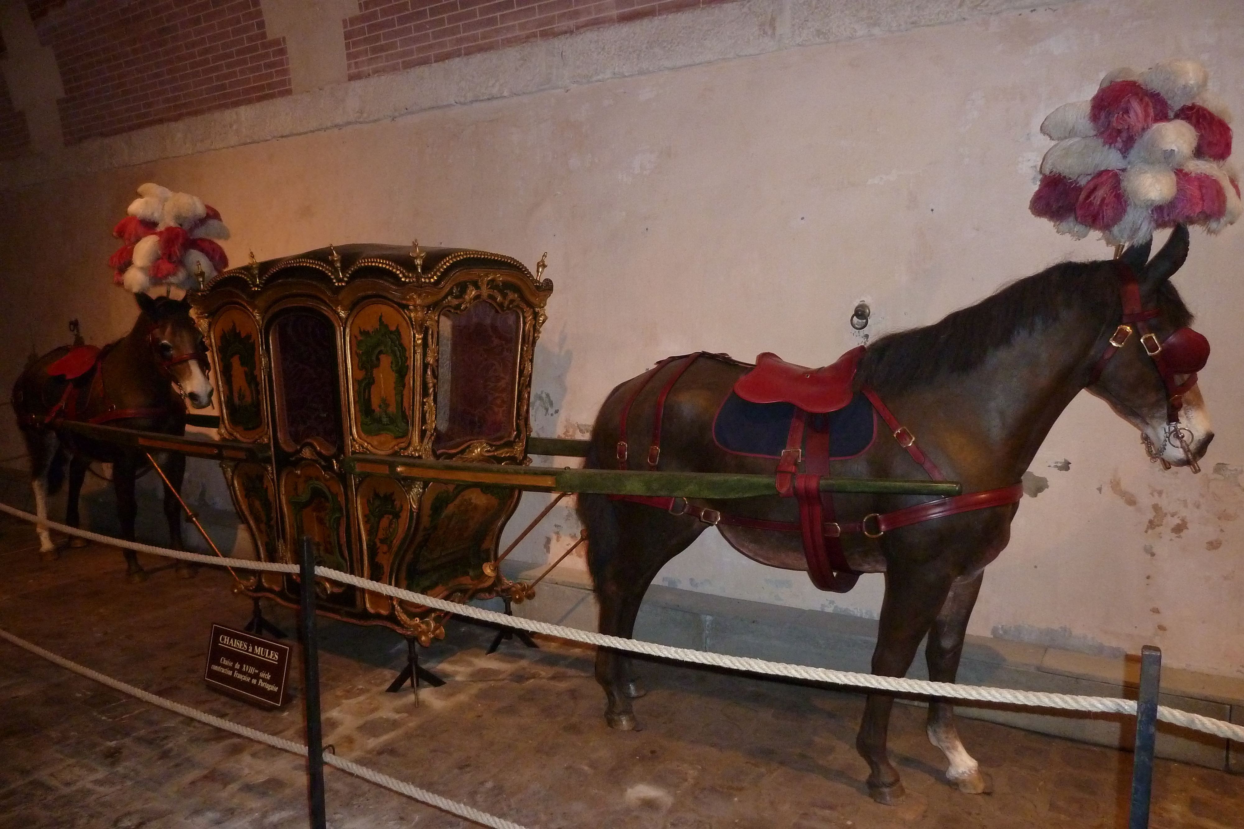 Picture France Vaux Le Vicomte Castle Horse driven carriages museum 2010-09 13 - History Horse driven carriages museum