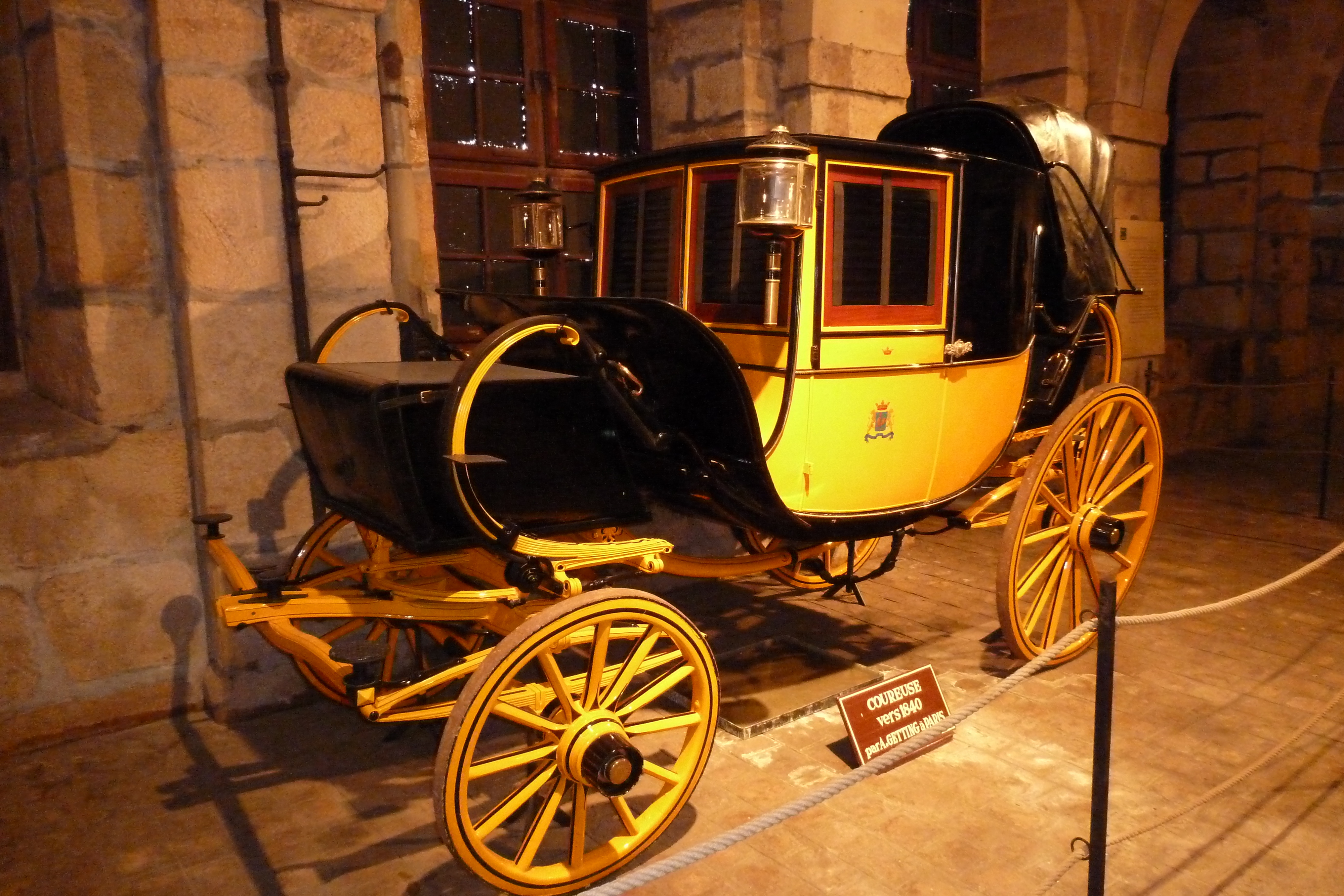 Picture France Vaux Le Vicomte Castle Horse driven carriages museum 2010-09 5 - Tour Horse driven carriages museum