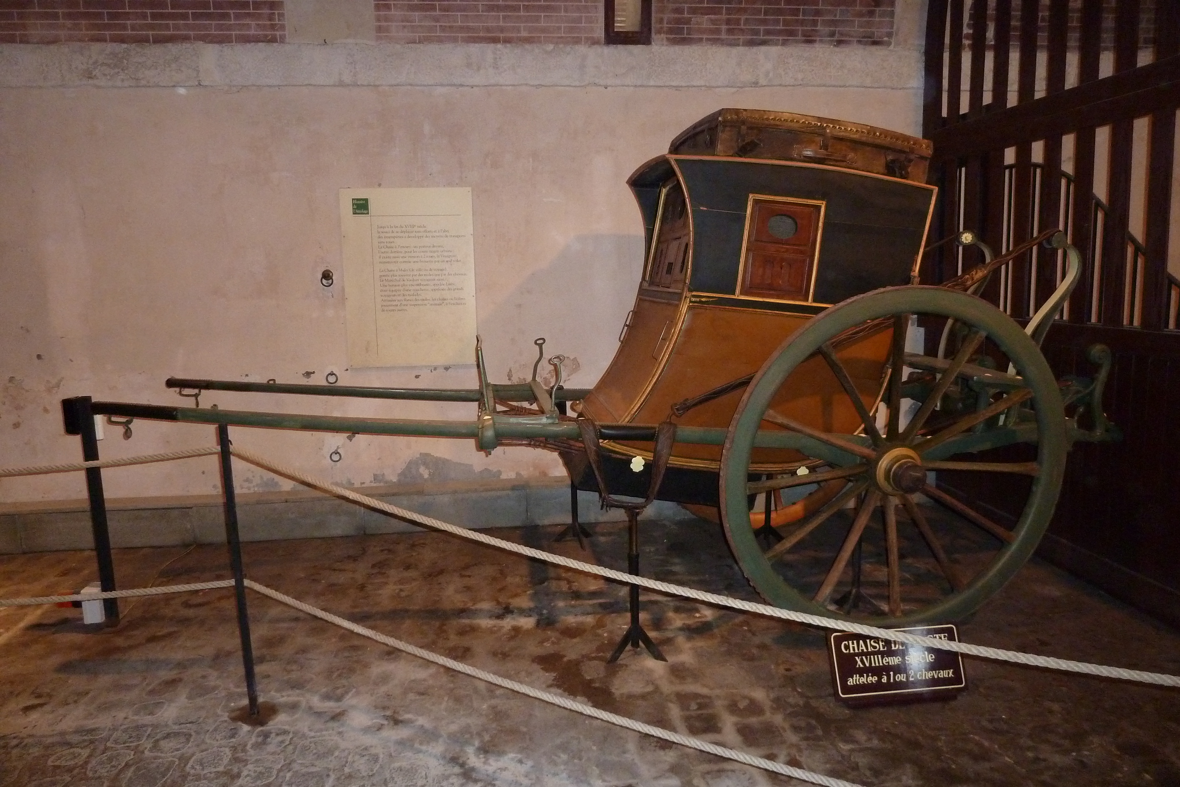 Picture France Vaux Le Vicomte Castle Horse driven carriages museum 2010-09 2 - History Horse driven carriages museum