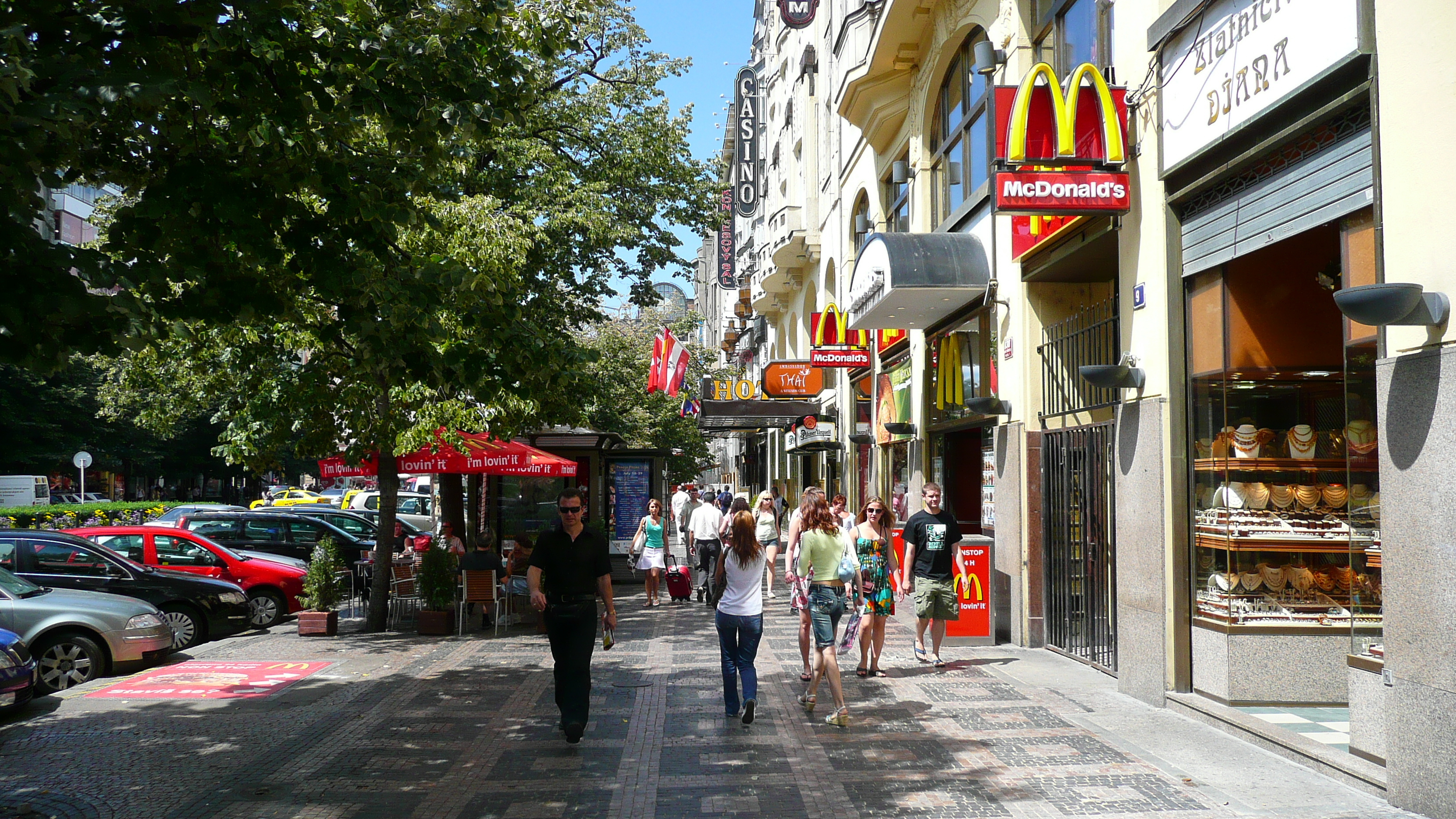 Picture Czech Republic Prague Vaclavske namesti 2007-07 53 - Tour Vaclavske namesti