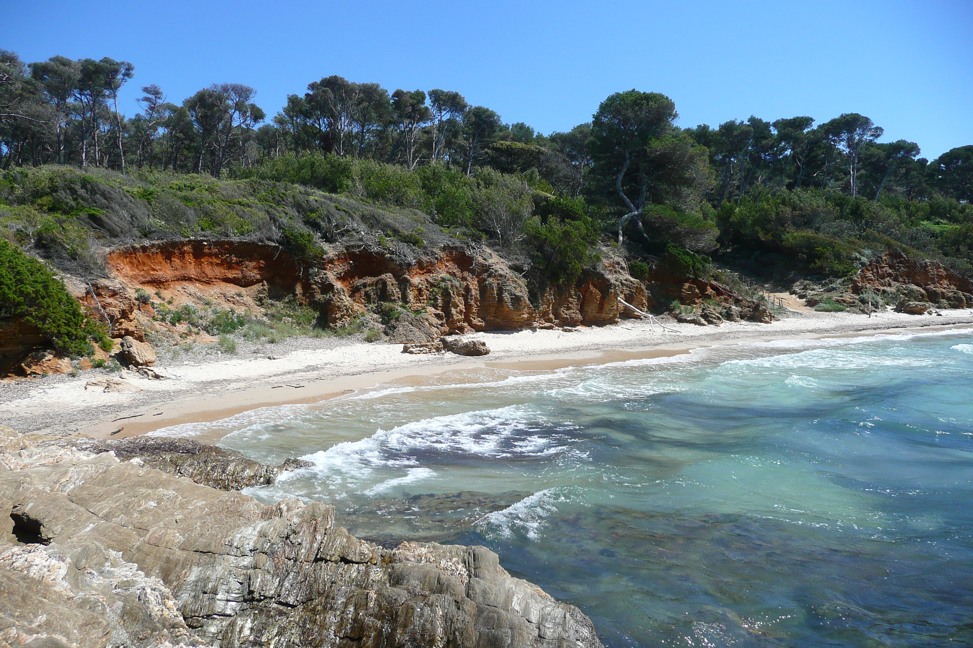 Picture France Porquerolles Island Lequin beach 2008-05 3 - Recreation Lequin beach