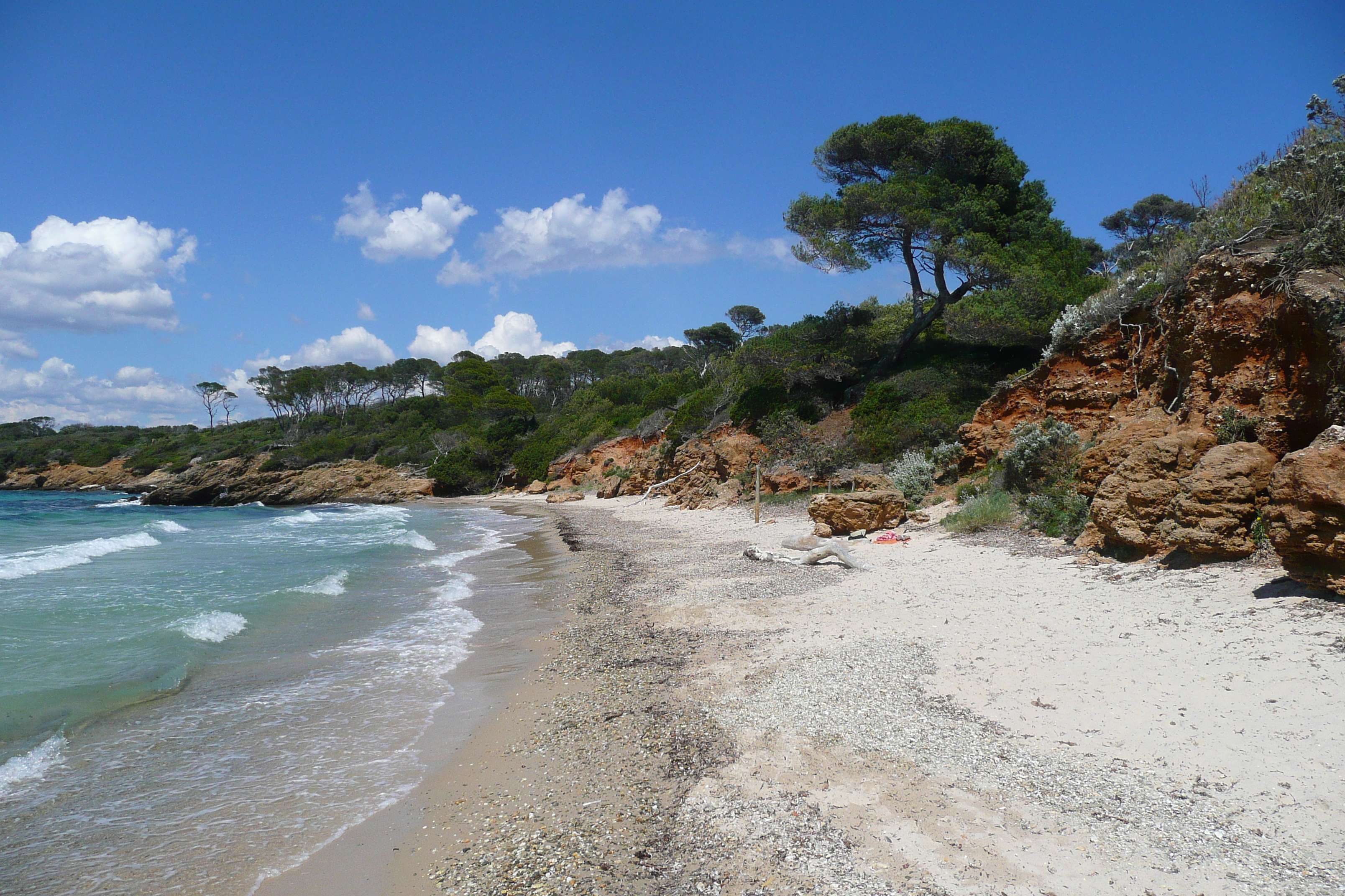 Picture France Porquerolles Island Lequin beach 2008-05 12 - Discovery Lequin beach