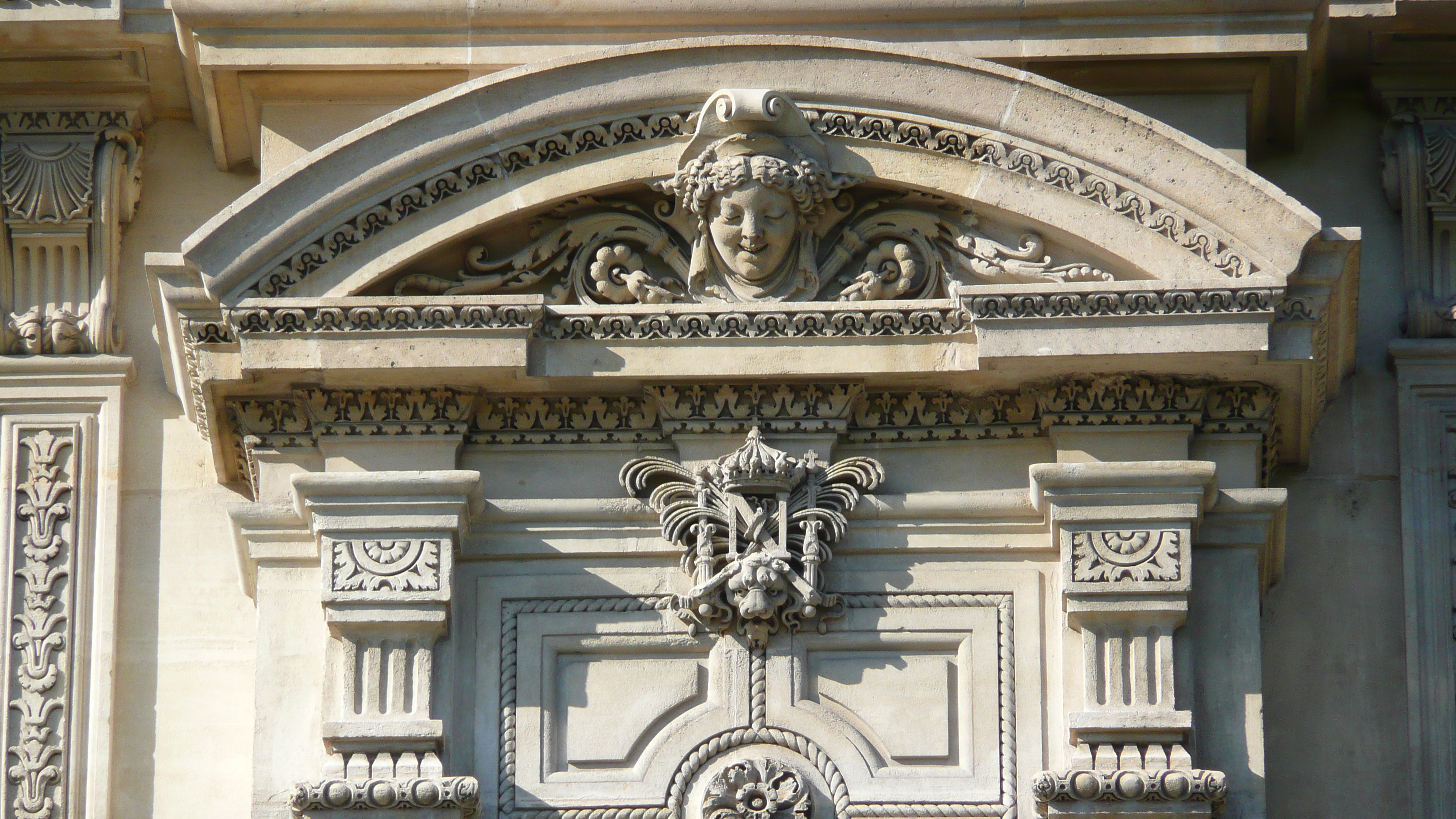 Picture France Paris Louvre Riverside facade of Louvre 2007-07 22 - Tour Riverside facade of Louvre