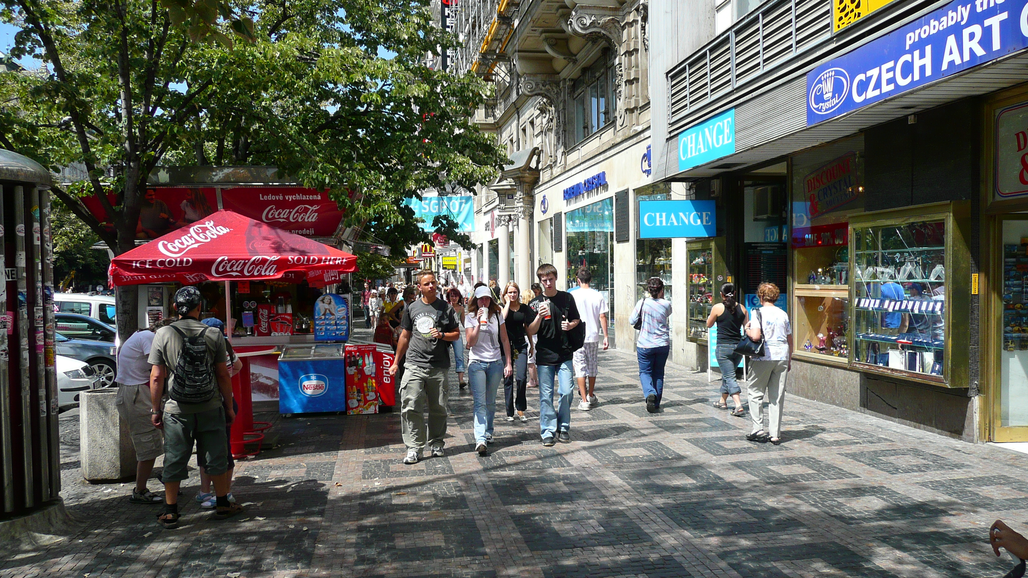 Picture Czech Republic Prague Vaclavske namesti 2007-07 54 - Tour Vaclavske namesti