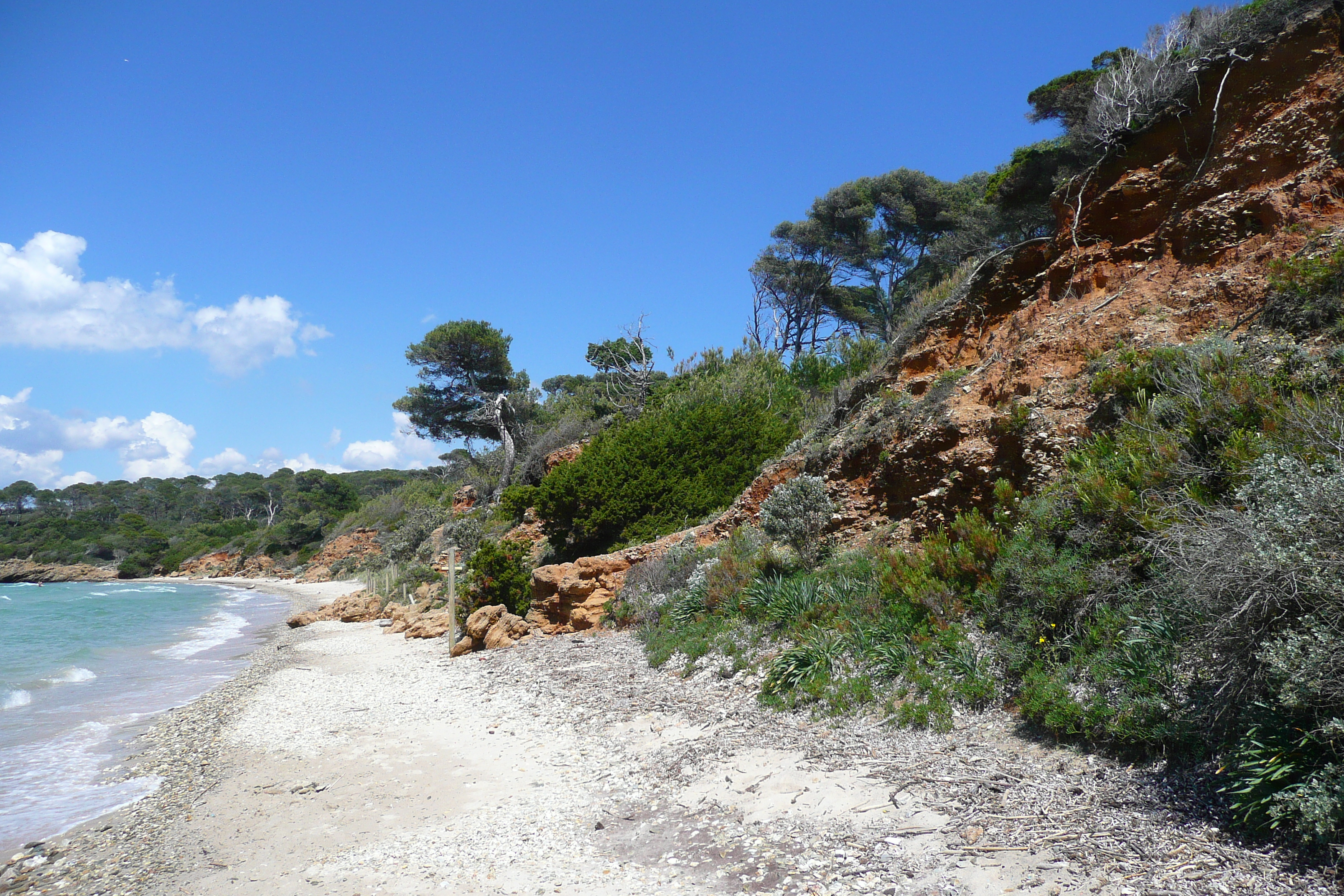 Picture France Porquerolles Island Lequin beach 2008-05 0 - Discovery Lequin beach