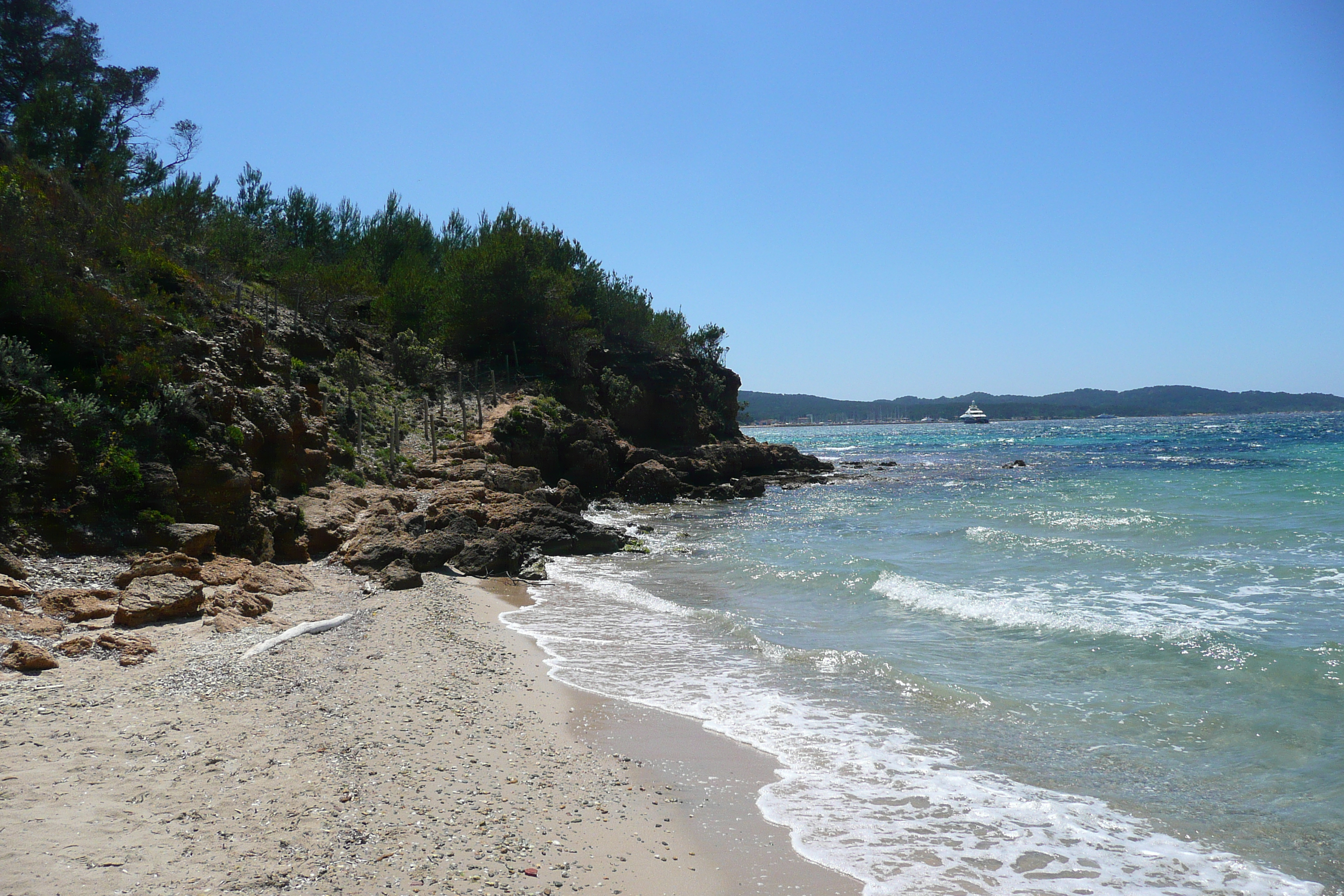 Picture France Porquerolles Island Lequin beach 2008-05 1 - Discovery Lequin beach