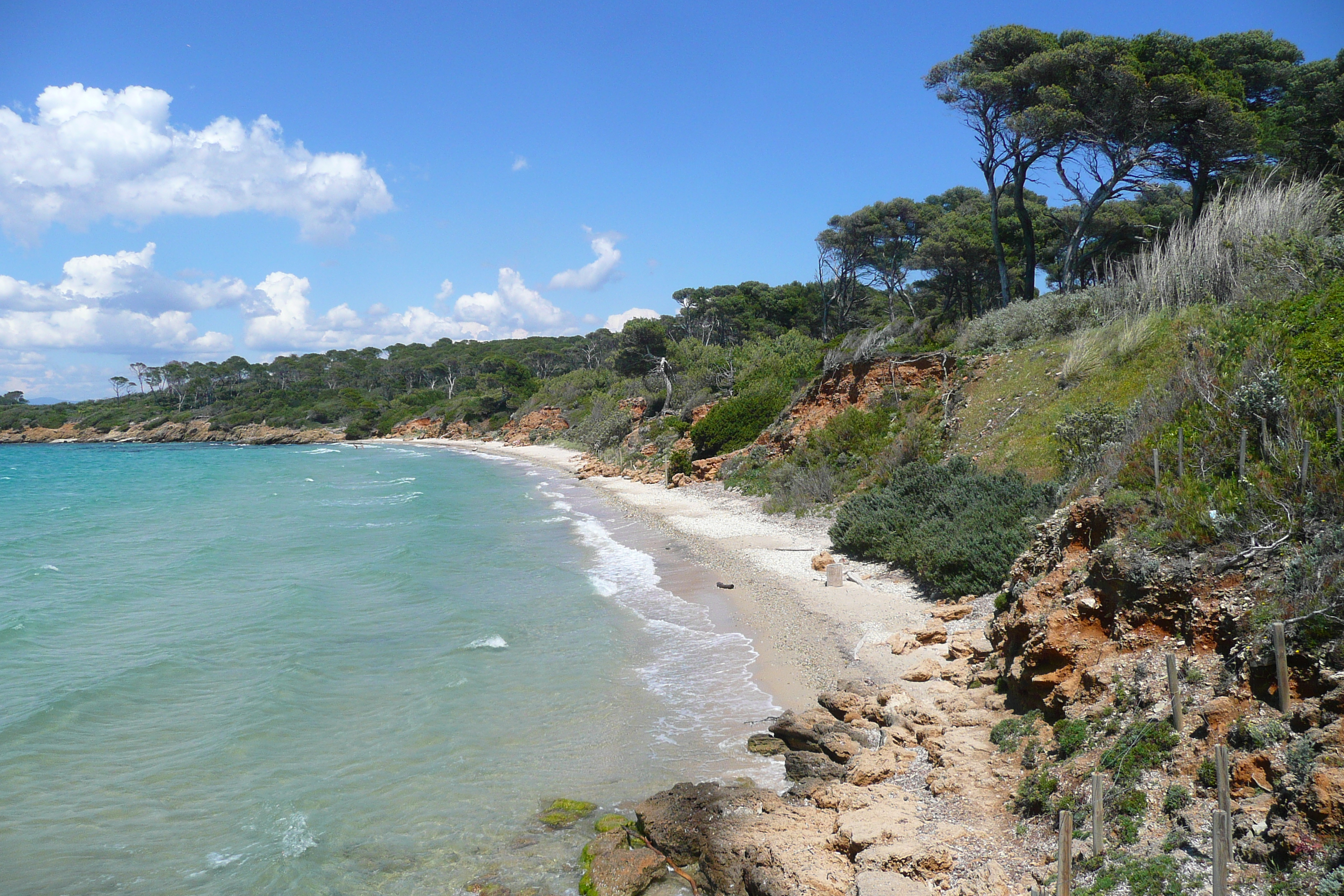 Picture France Porquerolles Island Lequin beach 2008-05 21 - Recreation Lequin beach