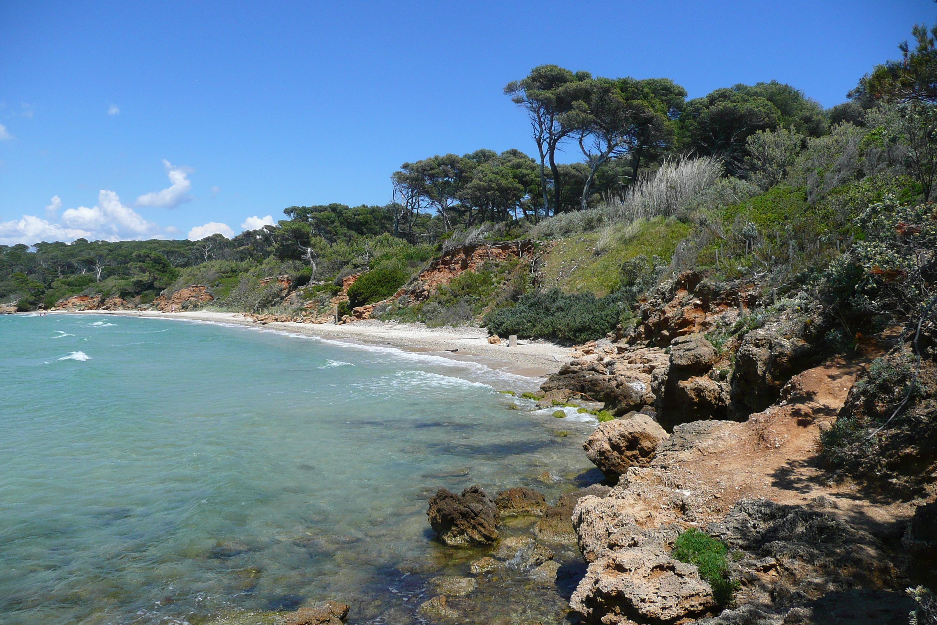 Picture France Porquerolles Island Lequin beach 2008-05 19 - Around Lequin beach